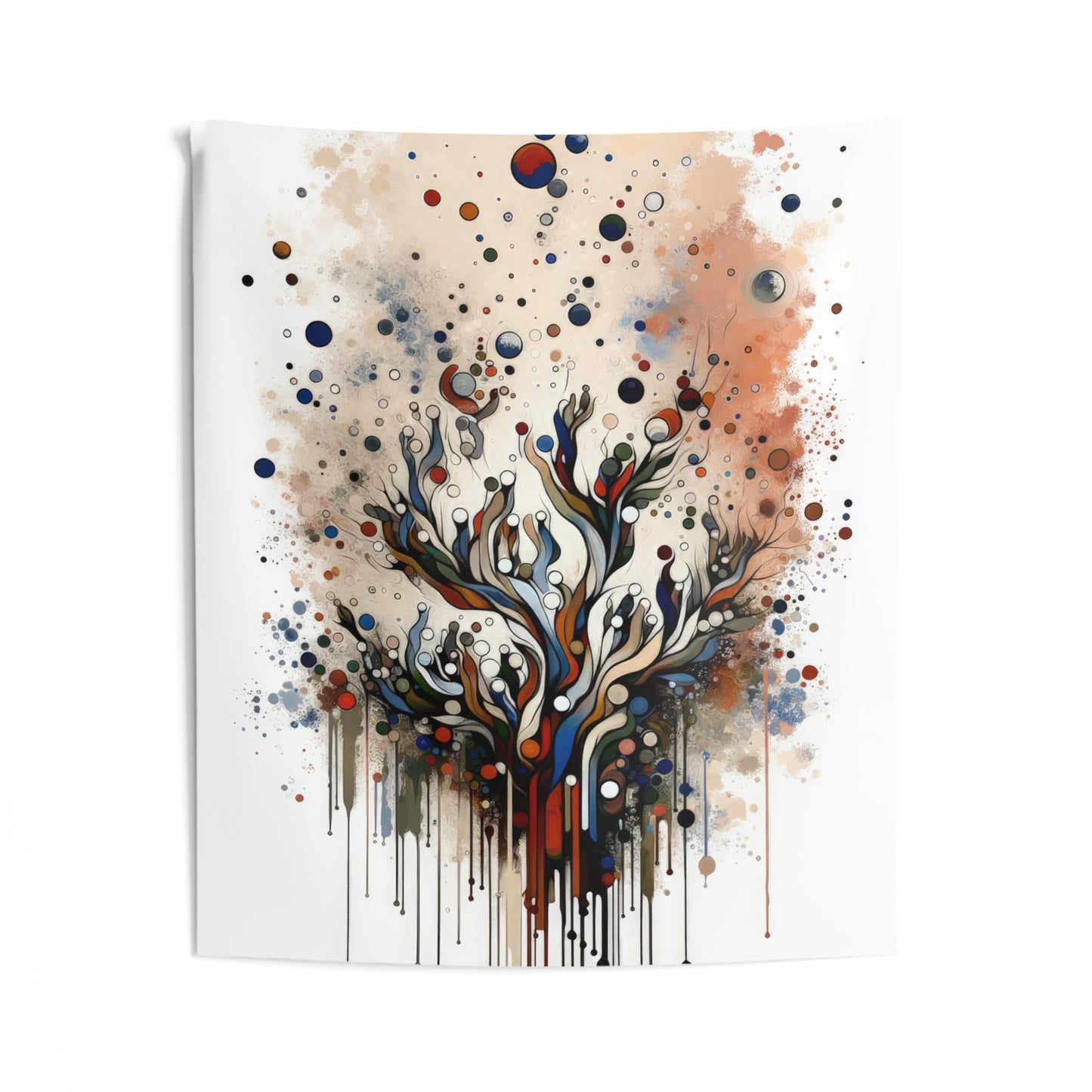 Intentional Unity Splashes Indoor Wall Tapestries