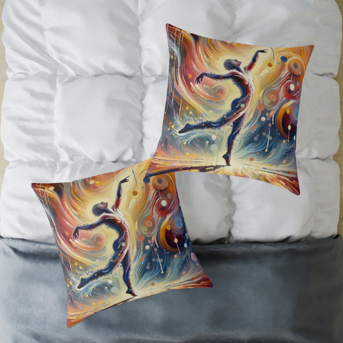 Wholehearted Divine Dance Spun Polyester Pillow