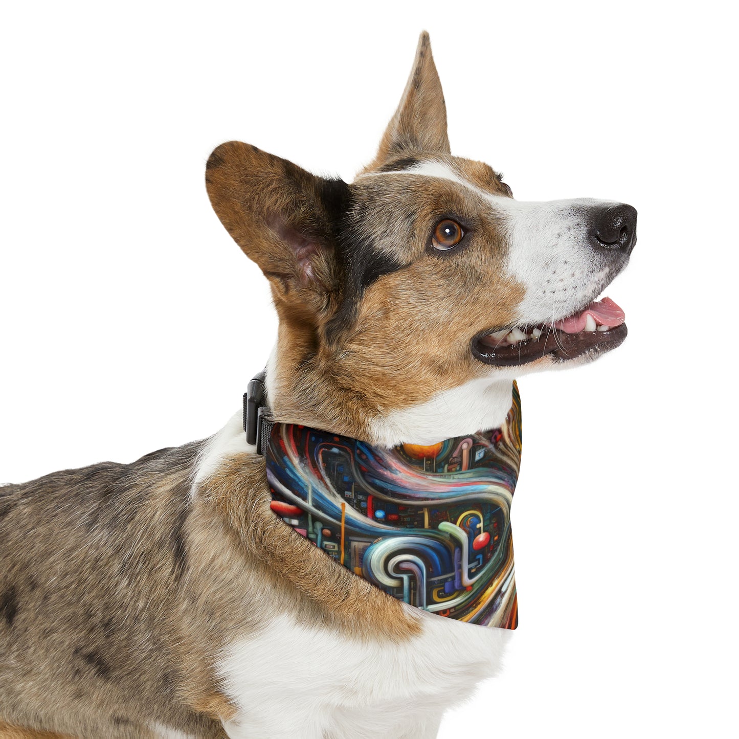 Information Bottleneck Cascade Pet Bandana Collar