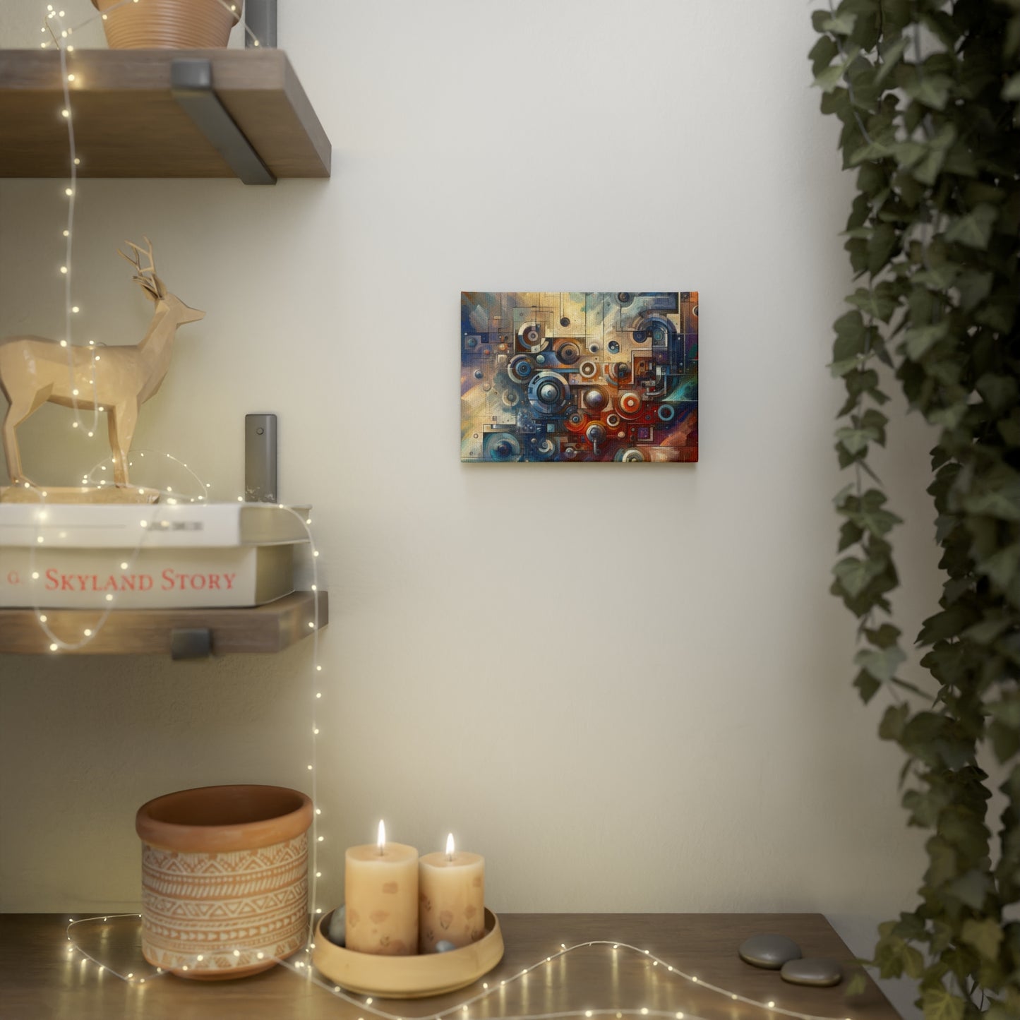 Tech Gratitude Fusion Canvas Photo Tile