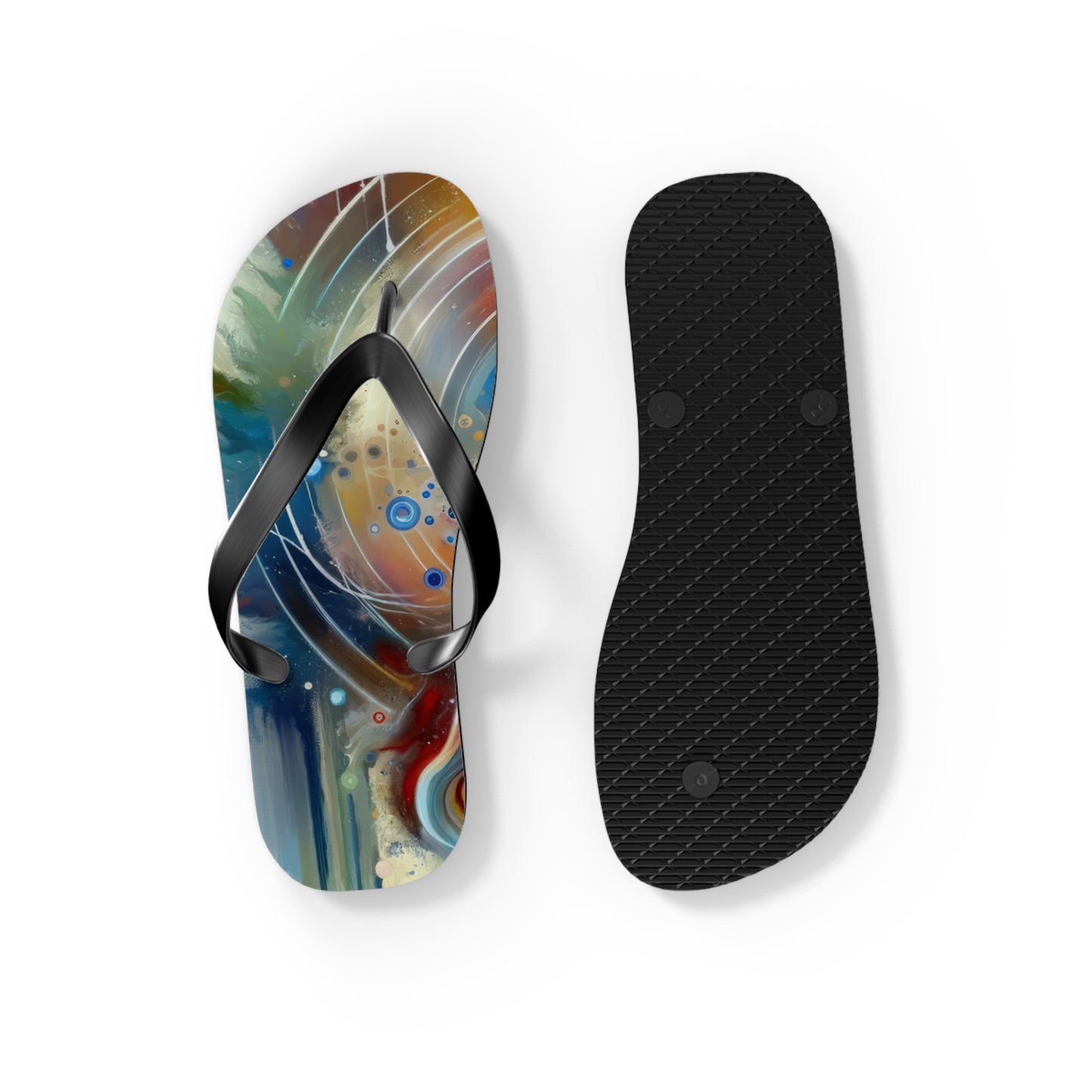 Unified Heart Awakening Flip Flops