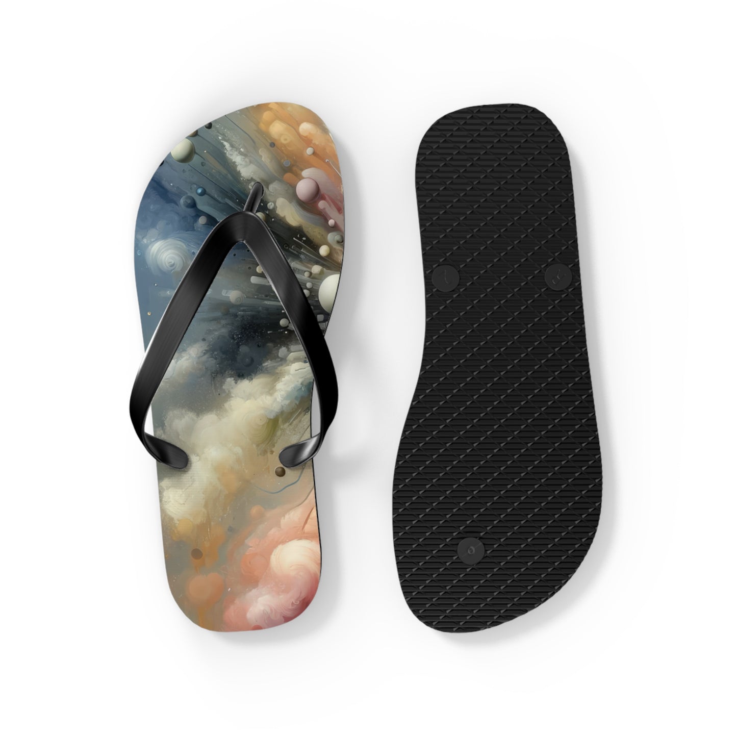 Impactful Deeds Ripple Flip Flops