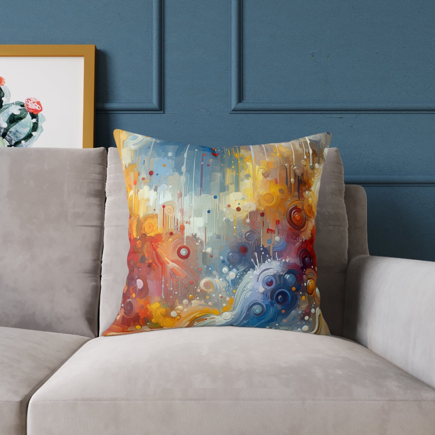 Joyous Effortless Exhale Spun Polyester Pillow