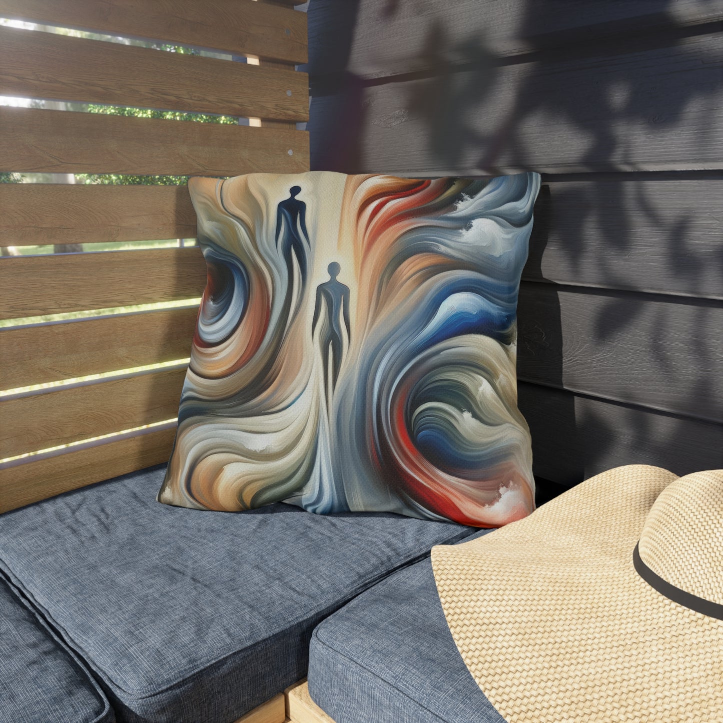 Silent Journey Recognition Outdoor Pillows