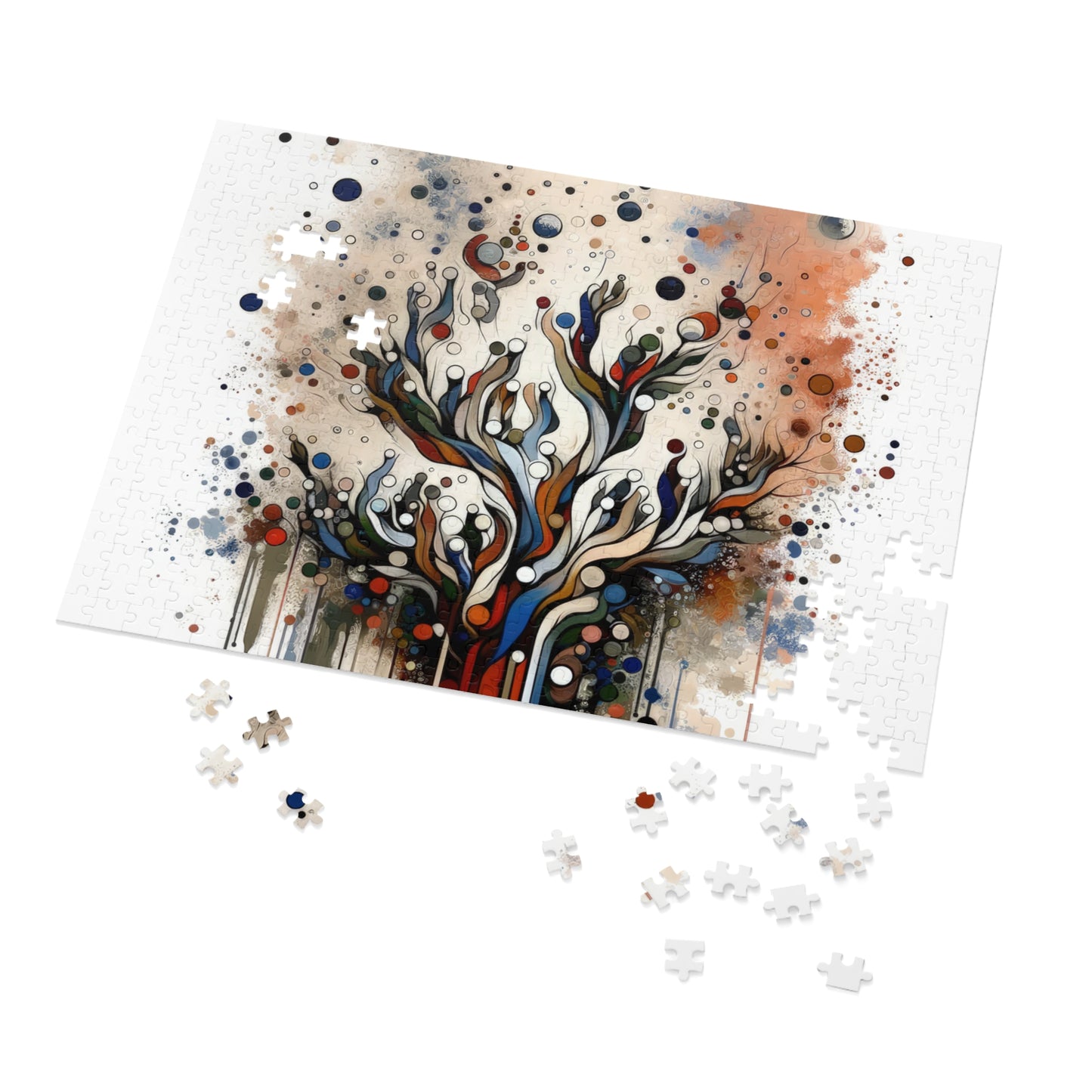 Intentional Unity Splashes Jigsaw Puzzle (30, 110, 252, 500,1000-Piece)