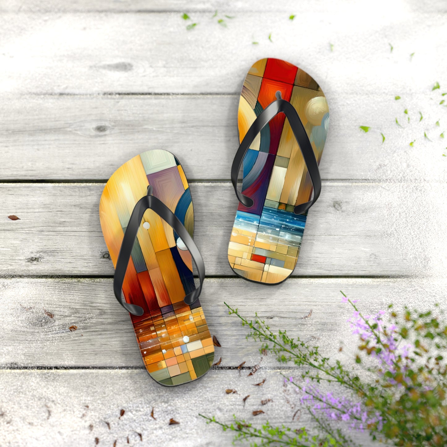 Oneness Through Tachism Flip Flops
