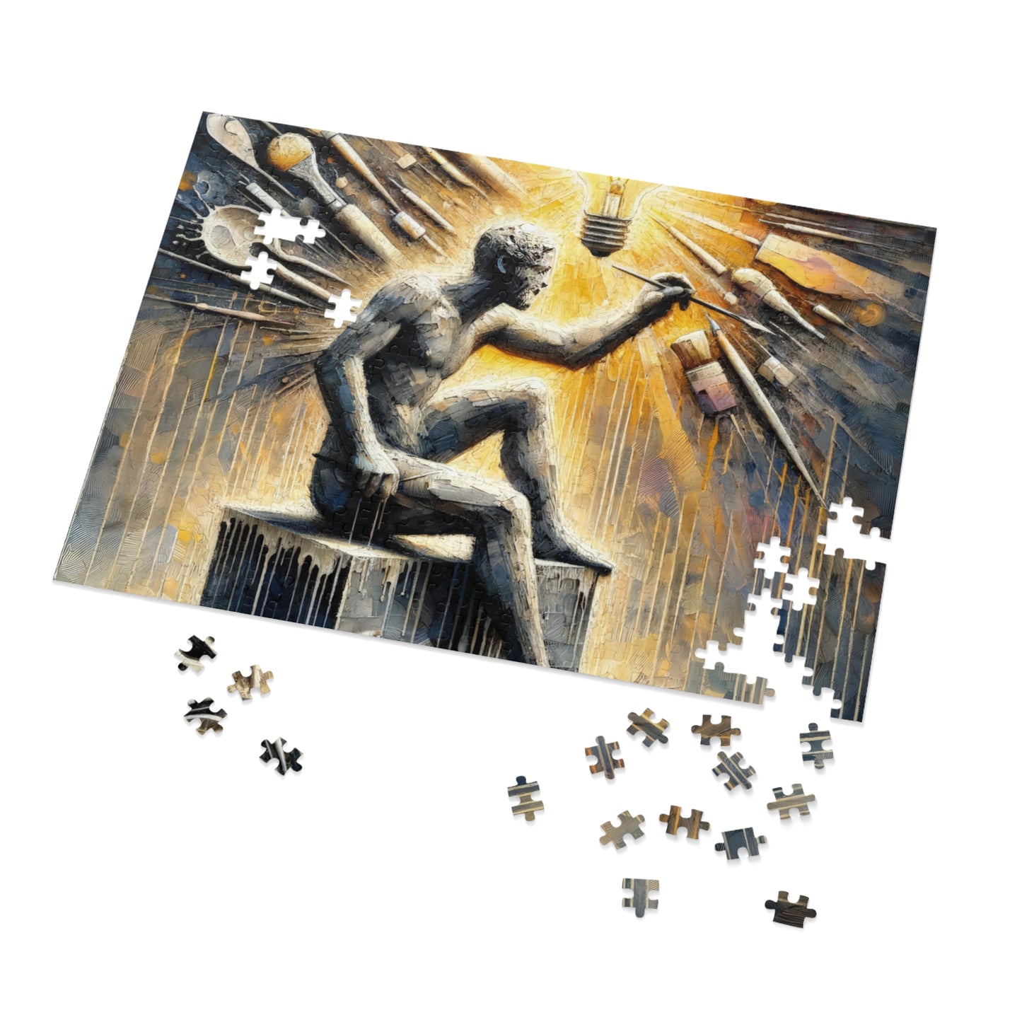 Idea Sculptor Genesis Jigsaw Puzzle (30, 110, 252, 500,1000-Piece)