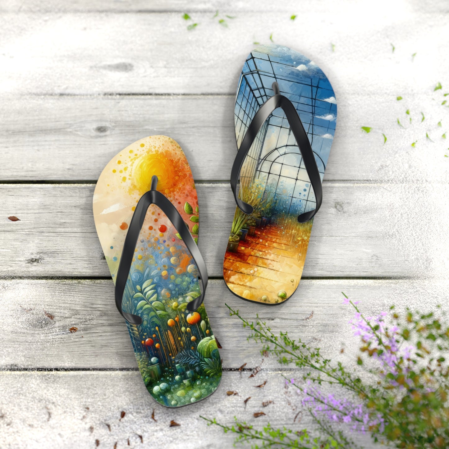 Greenhouse Digital Genesis Flip Flops