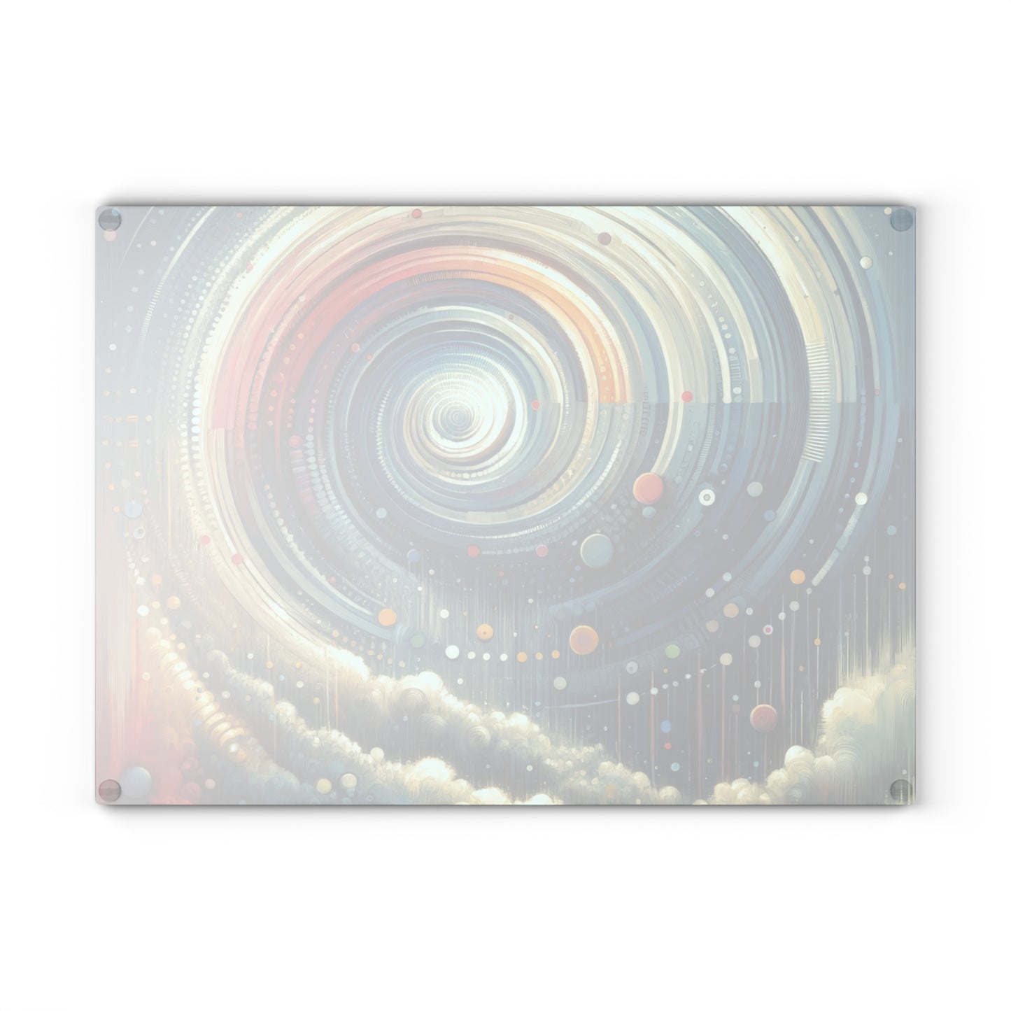 Considerate Echoes Resonate Glass Cutting Board