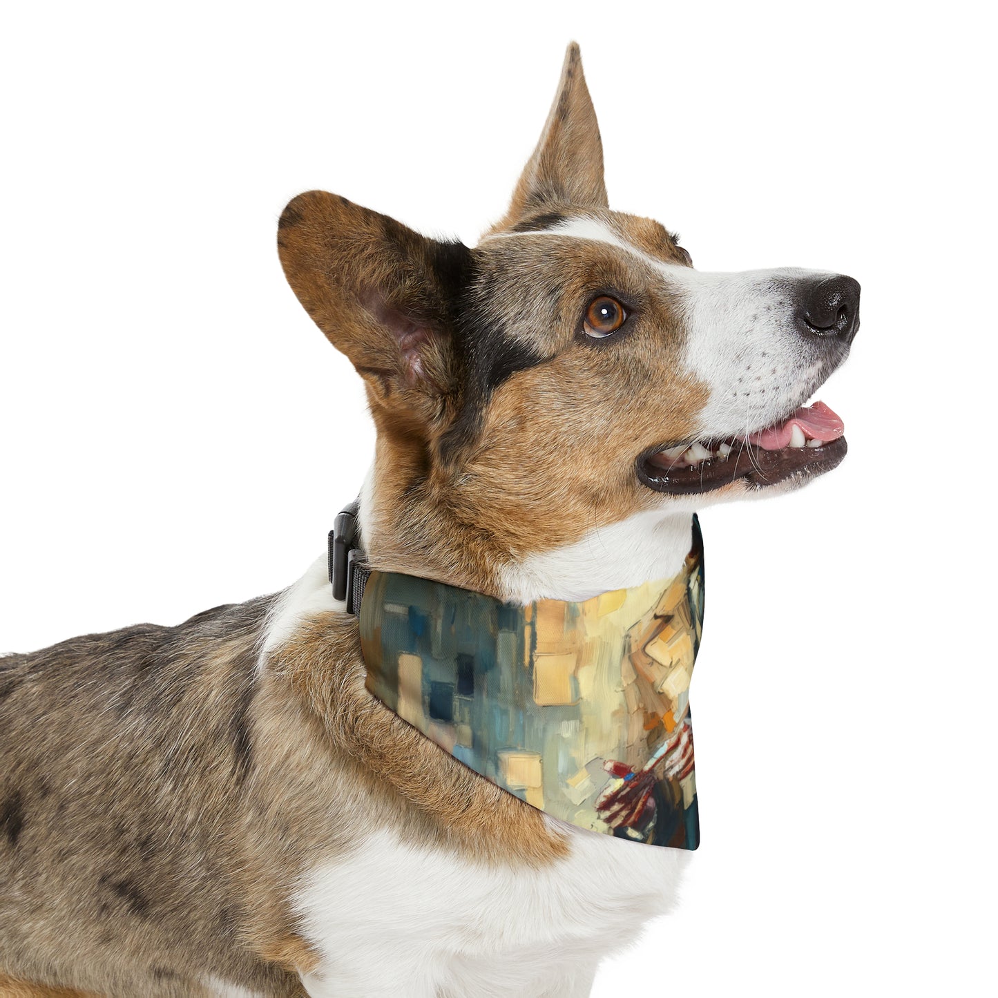 Urban Tachism Encounter Pet Bandana Collar