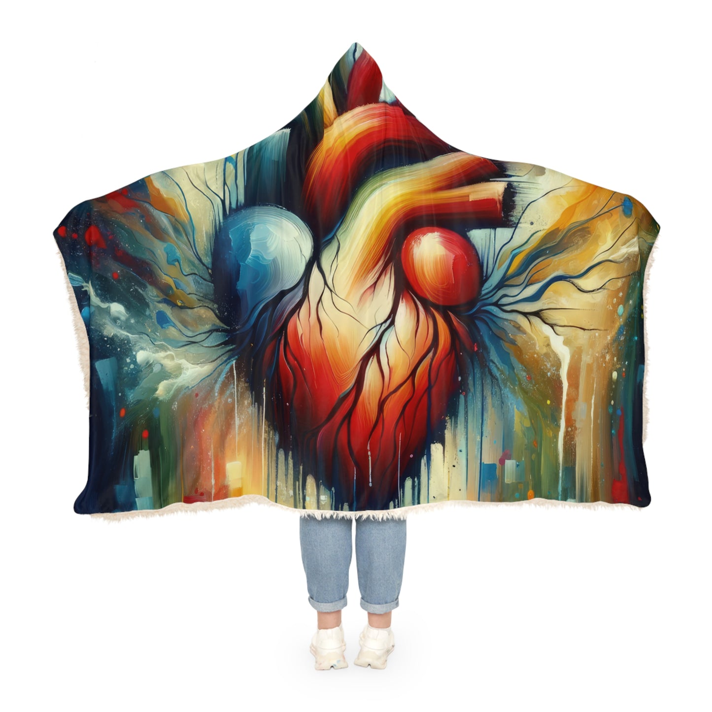 Humanity Heart Unveiled Snuggle Blanket