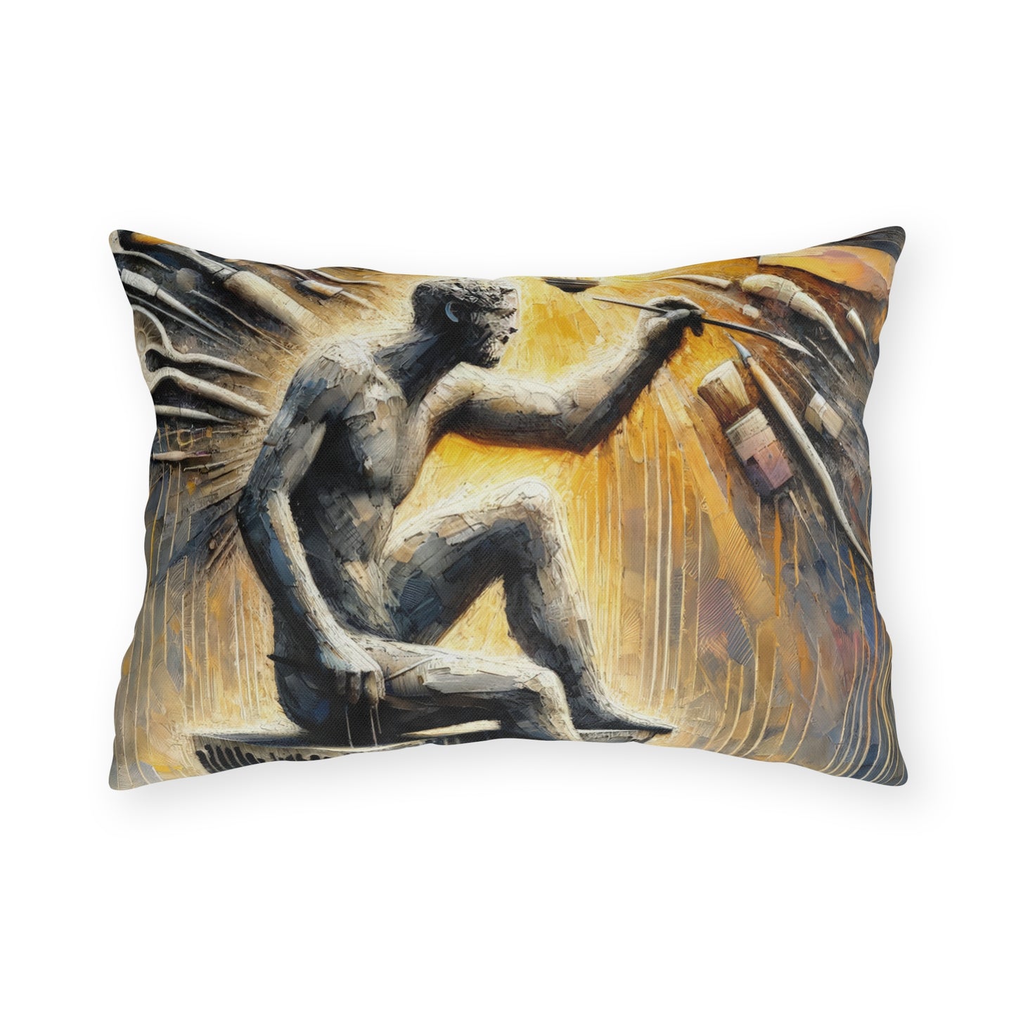 Idea Sculptor Genesis Outdoor Pillows