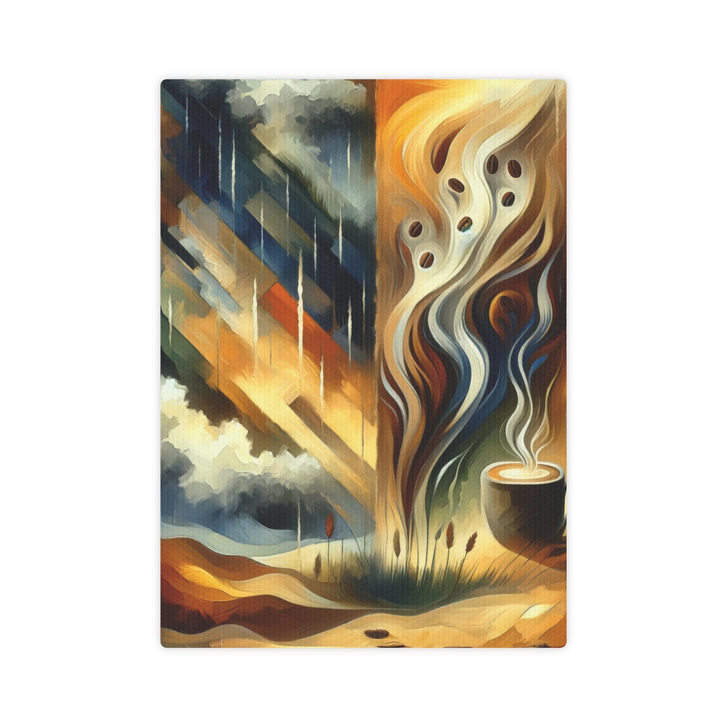 Aromatic Earth Encounter Canvas Photo Tile