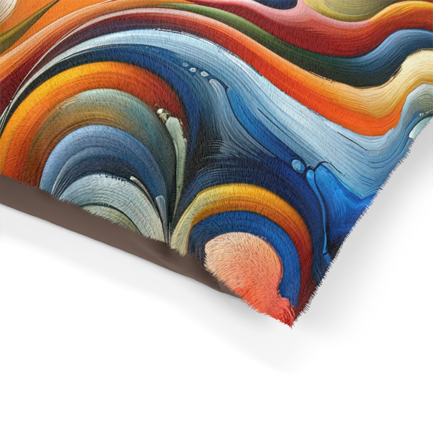 Empathetic Lifeline Abstract Pet Bed