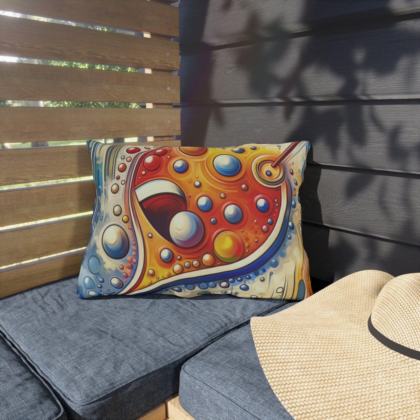 Humorous Dialogue Gateway Outdoor Pillows