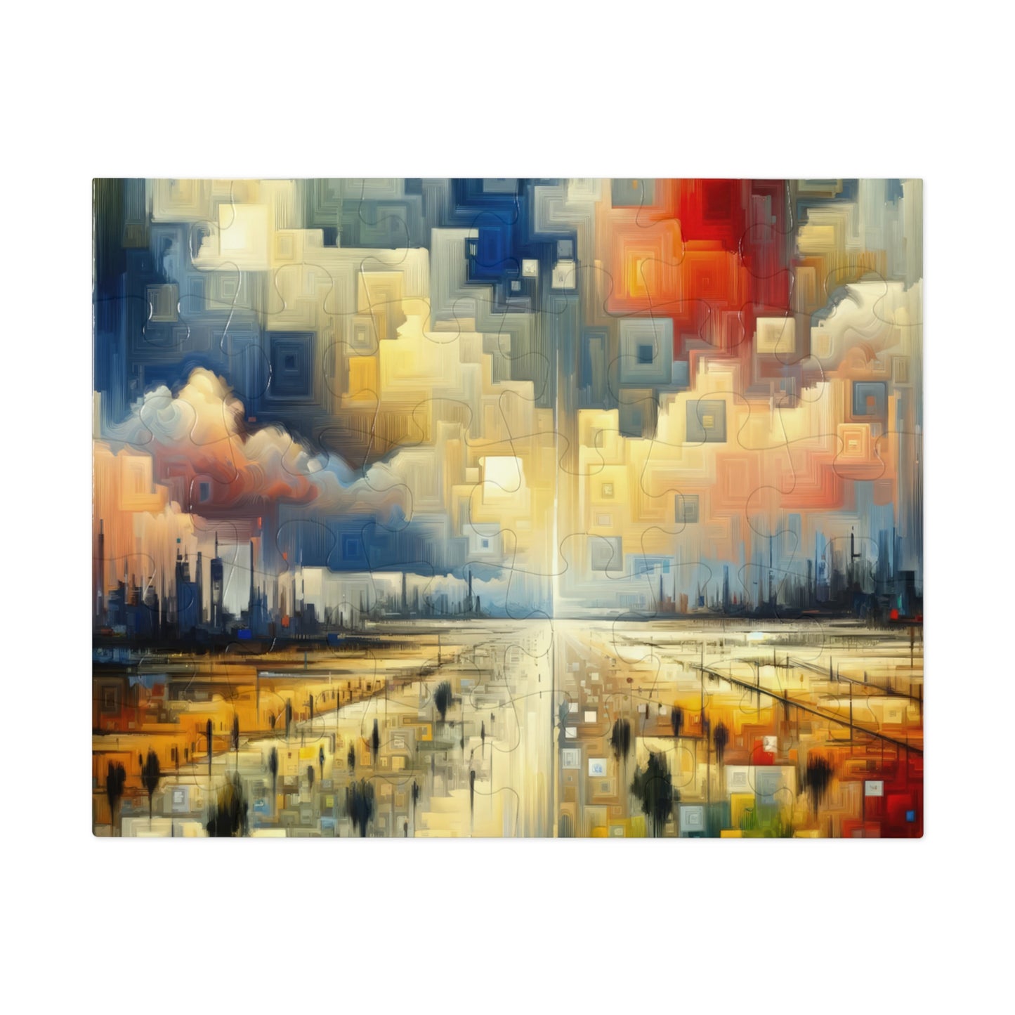 Earnest Gathering Rainwater Jigsaw Puzzle (30, 110, 252, 500,1000-Piece)