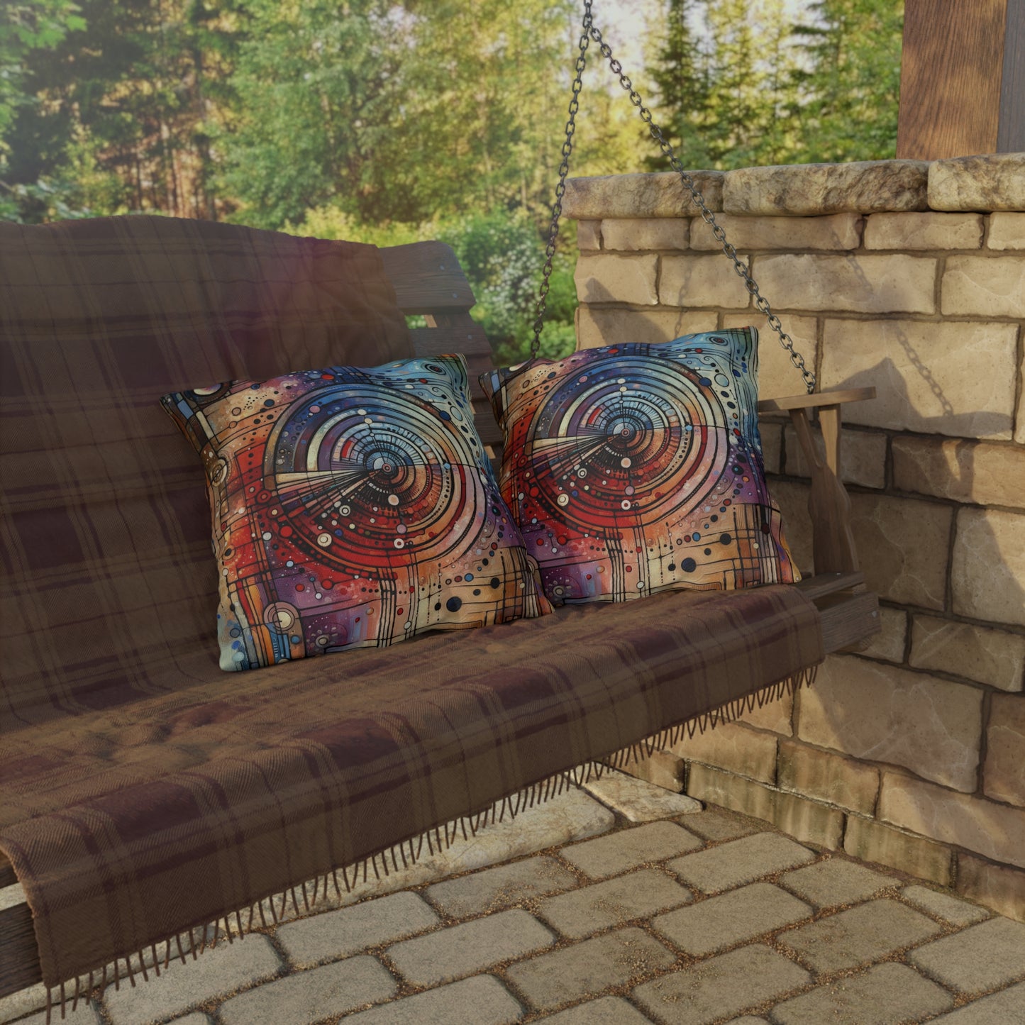 Rituals Over Routines Outdoor Pillows