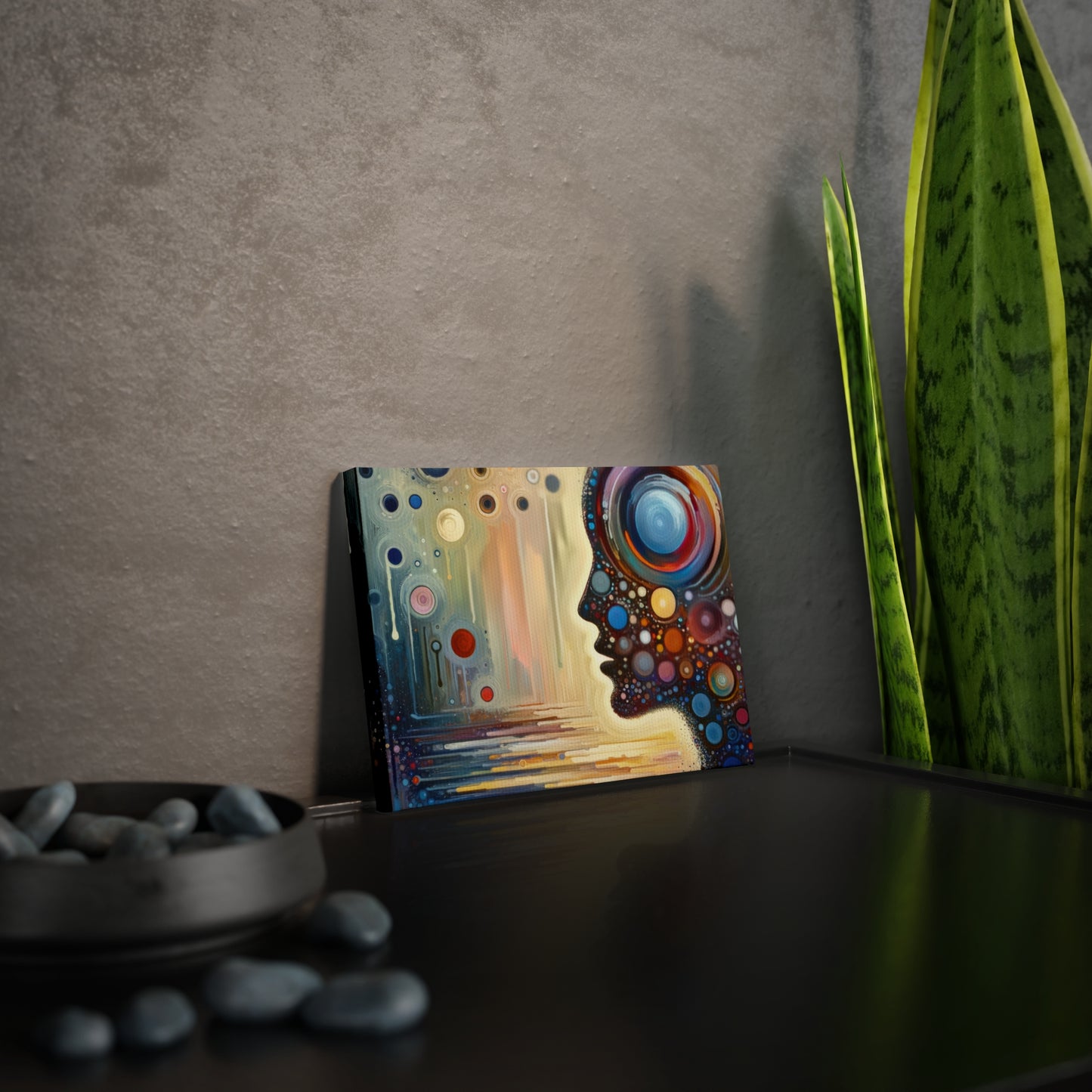 Echoed Intrinsic Universality Canvas Photo Tile