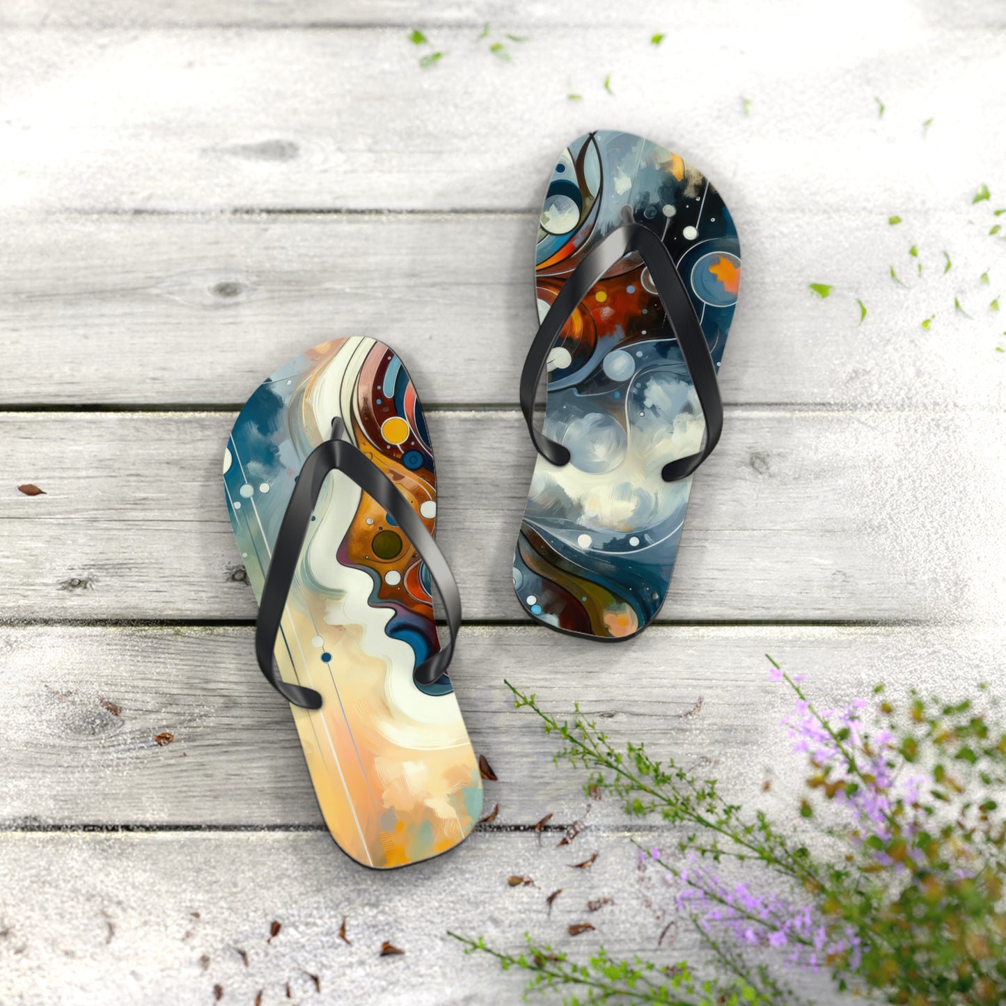 Marvel Uniting Dialogue Flip Flops
