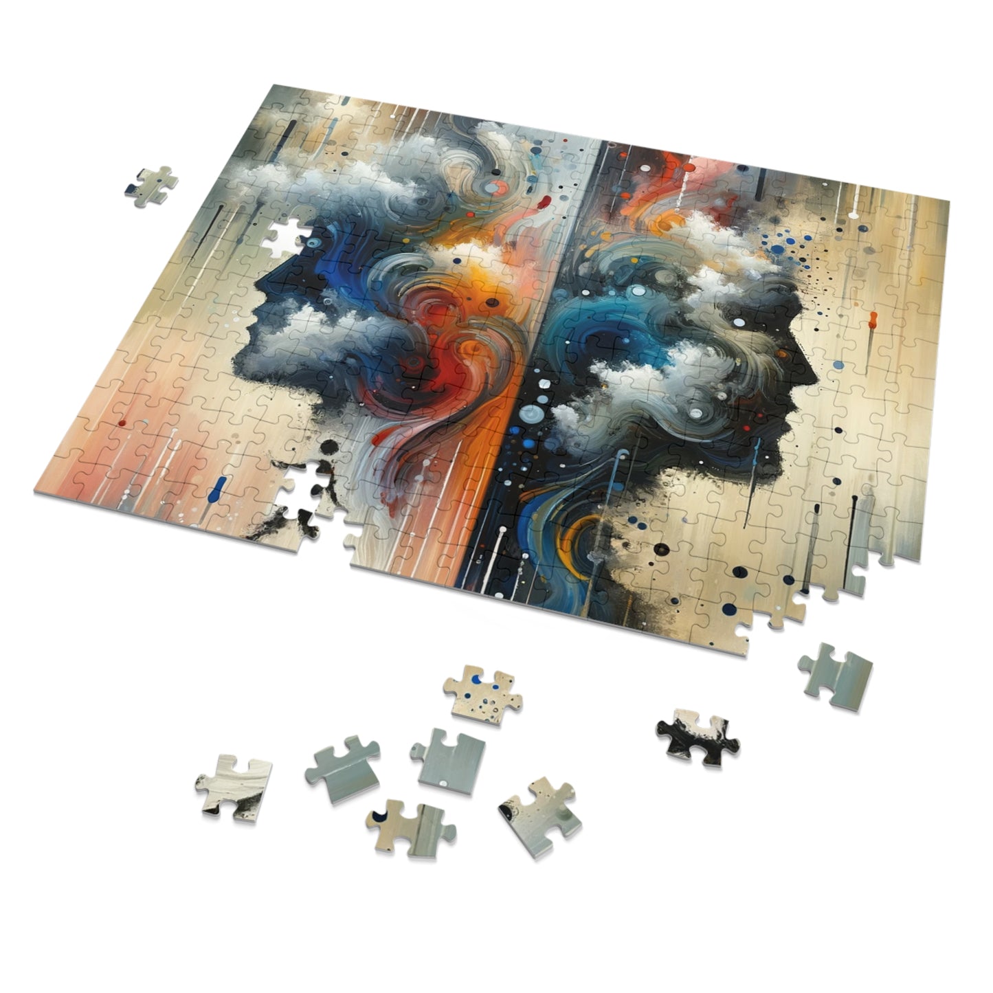 Connected Isolation Paradox Jigsaw Puzzle (30, 110, 252, 500,1000-Piece)