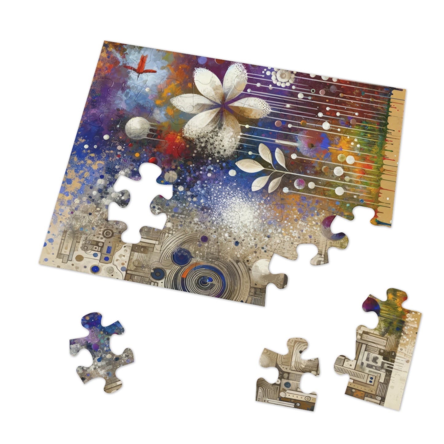Inner Algorithm Synthesis Jigsaw Puzzle (30, 110, 252, 500,1000-Piece)
