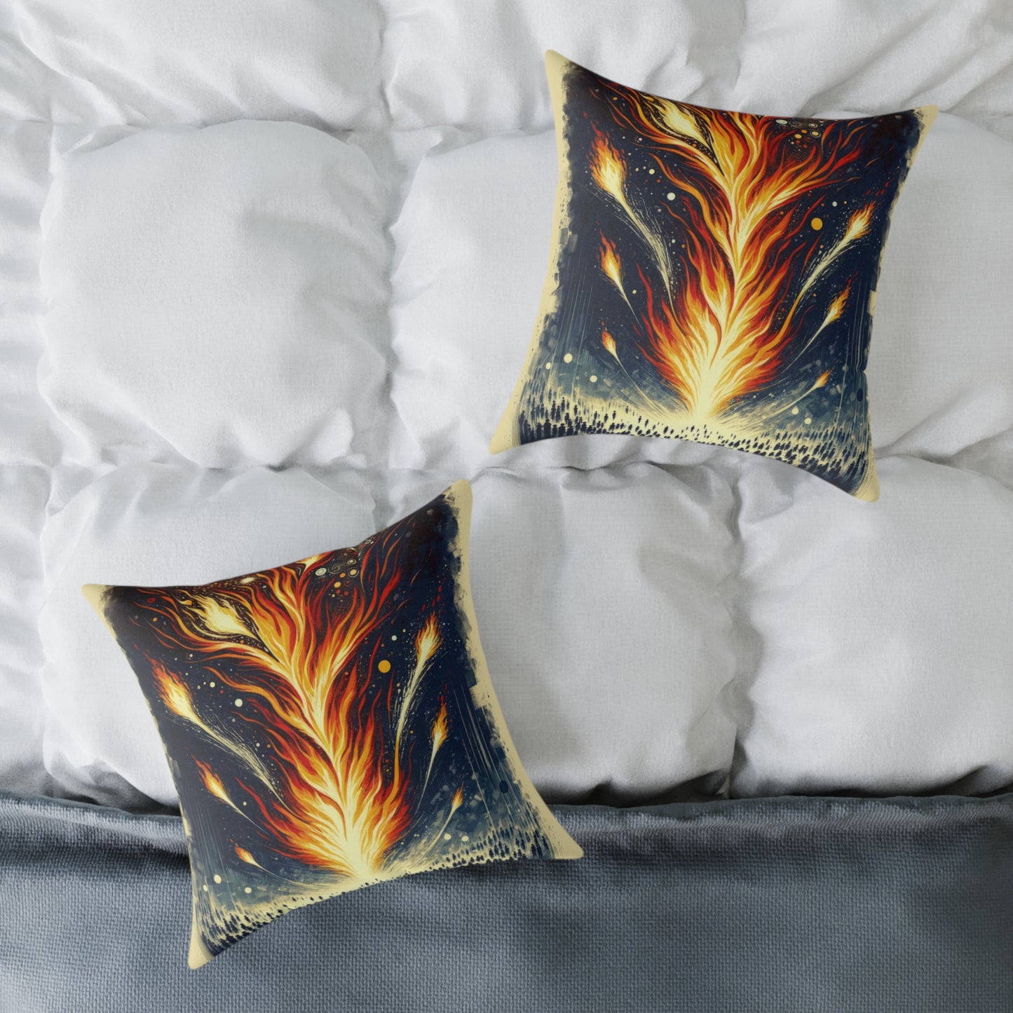 Ignition Change Catalyst Spun Polyester Pillow