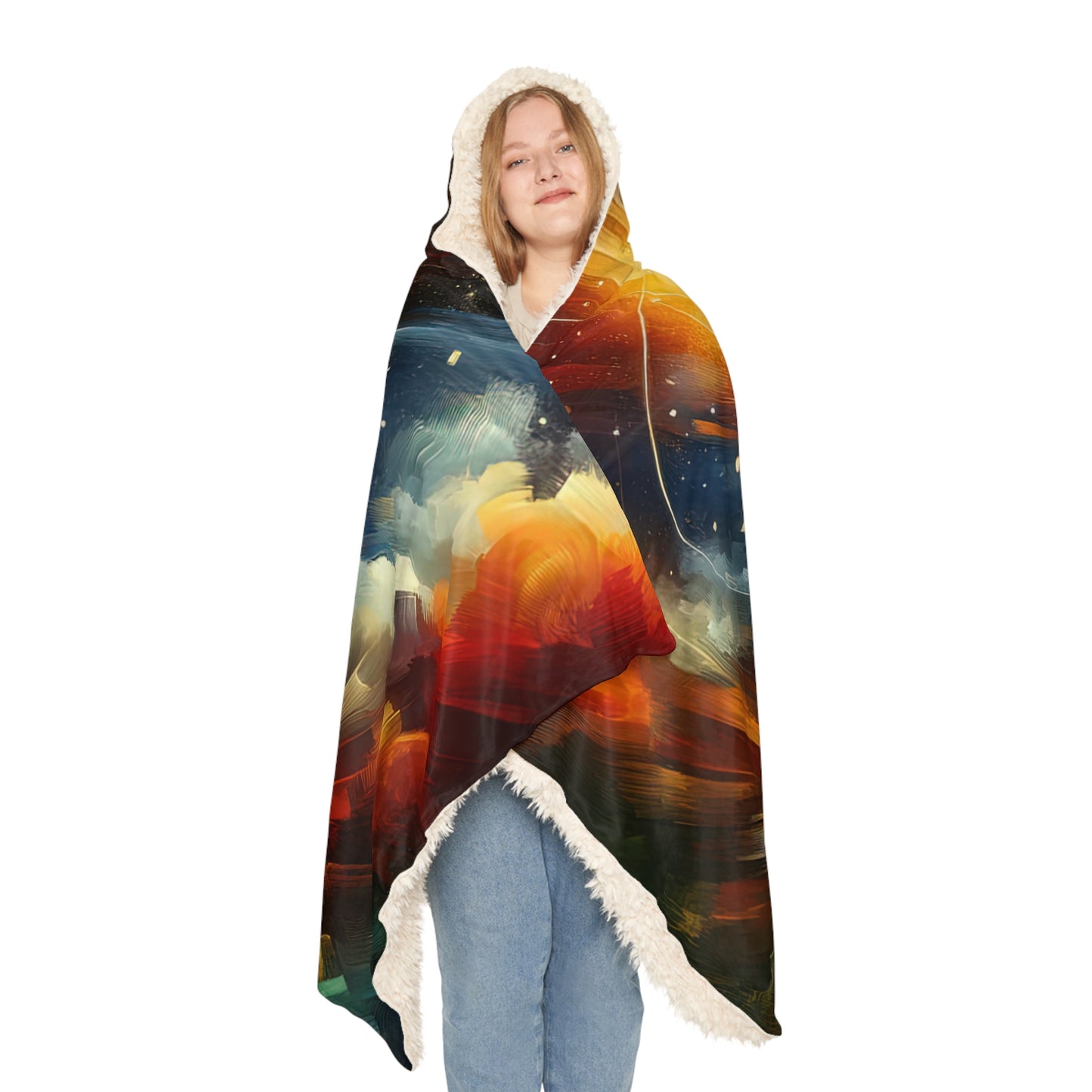 Igniting Transformational Currents Snuggle Blanket