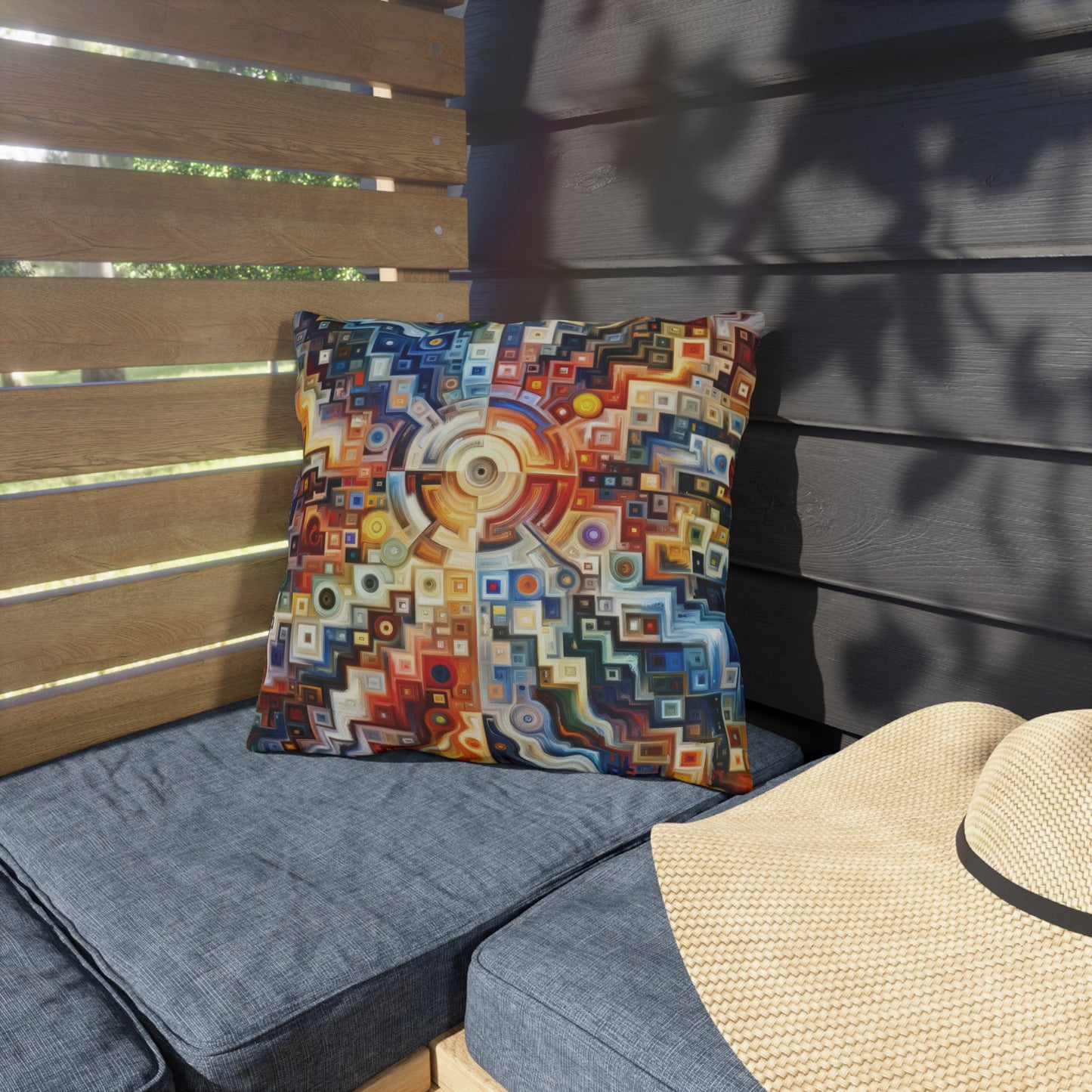 Essence Kaleidoscope Tapestry Outdoor Pillows
