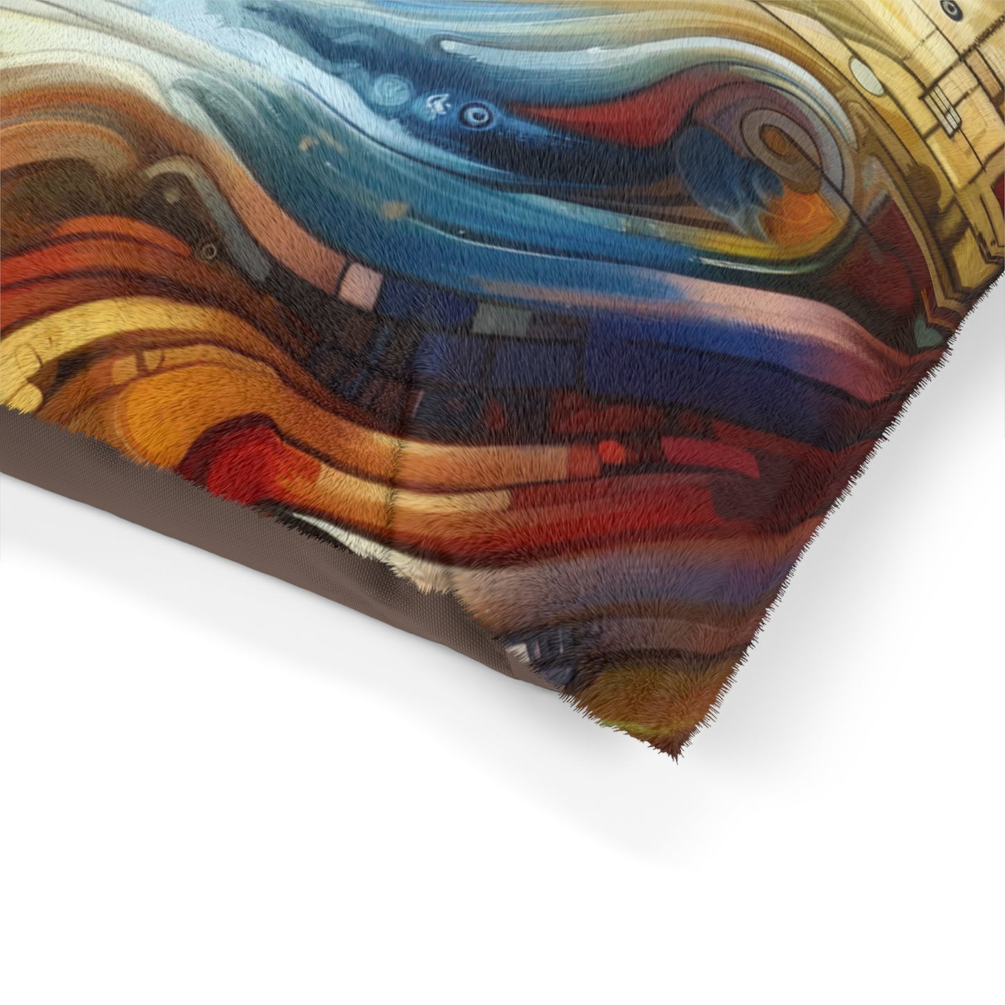 Ritualistic Growth Symphony Pet Bed