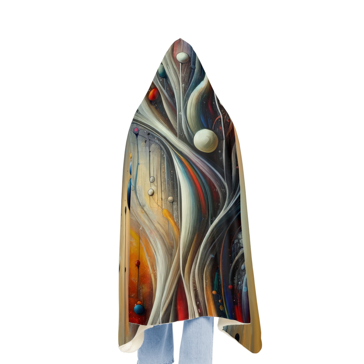 Invisible Threads Influence Snuggle Blanket