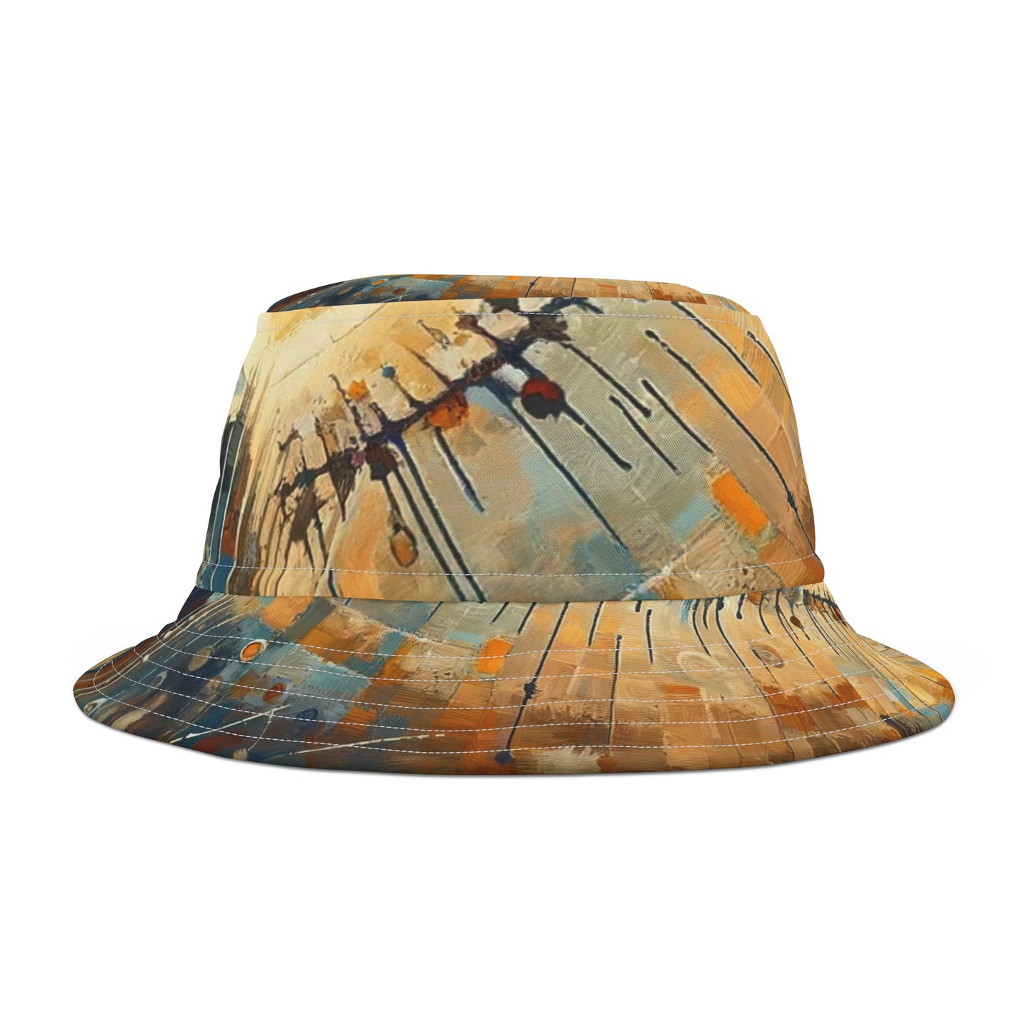 Sovereign Reflective Tachism Bucket Hat (AOP)