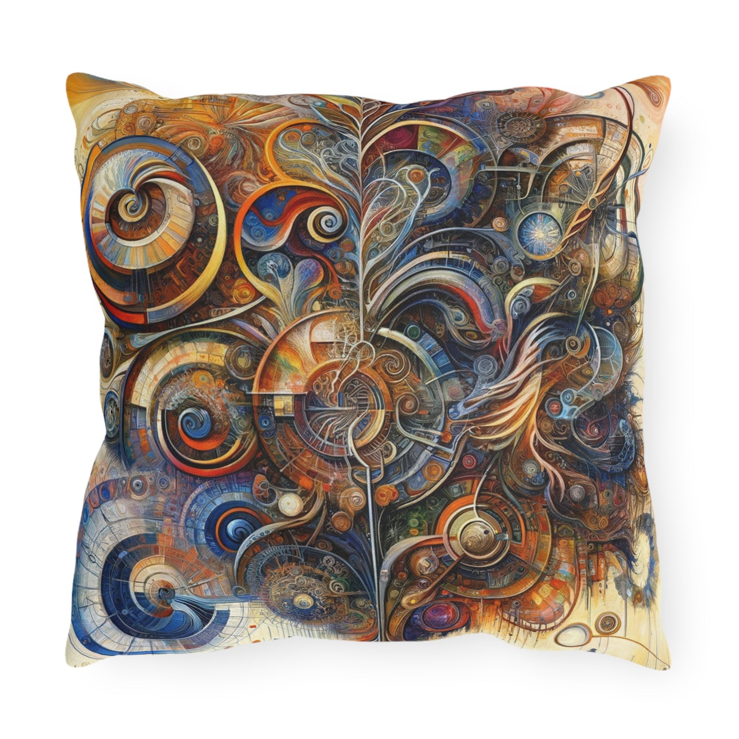 Ethos Web Abstract Outdoor Pillows