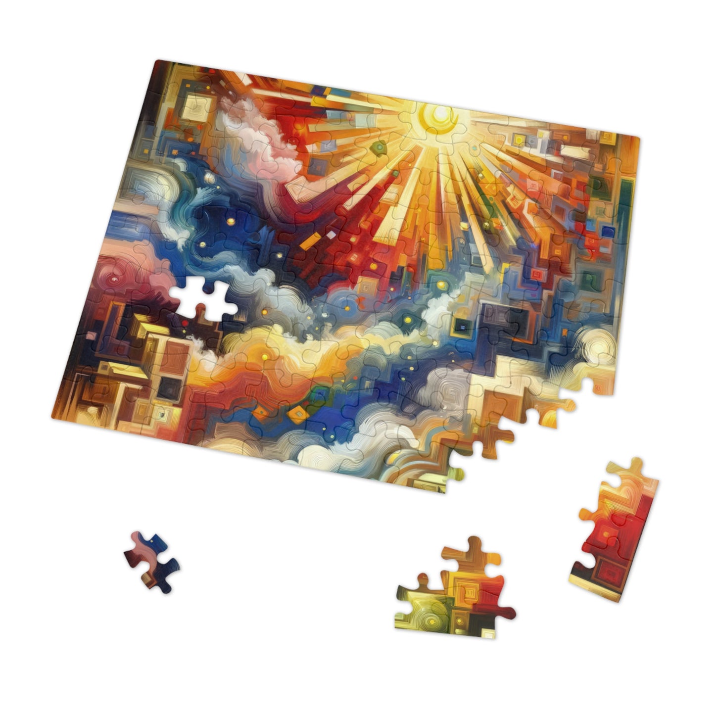 Abundant Resources Burst Jigsaw Puzzle (30, 110, 252, 500,1000-Piece)