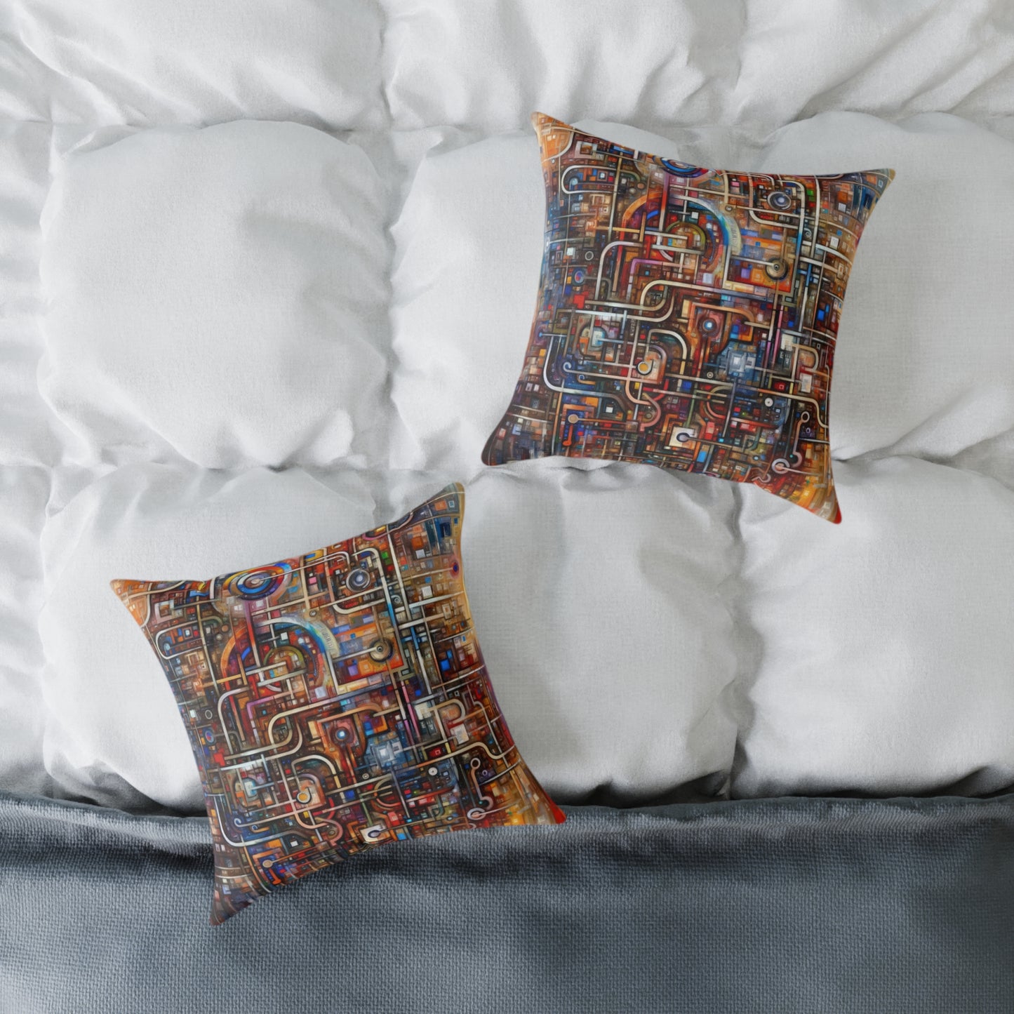 Grandest App Tapestry Spun Polyester Pillow