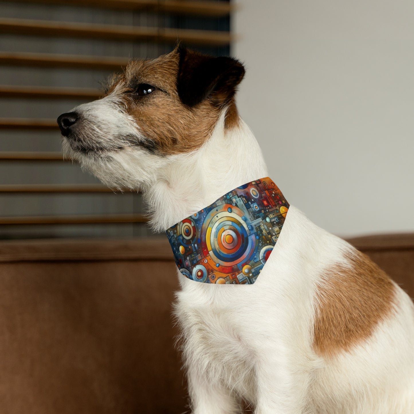Connected Virtuality Canvas Pet Bandana Collar