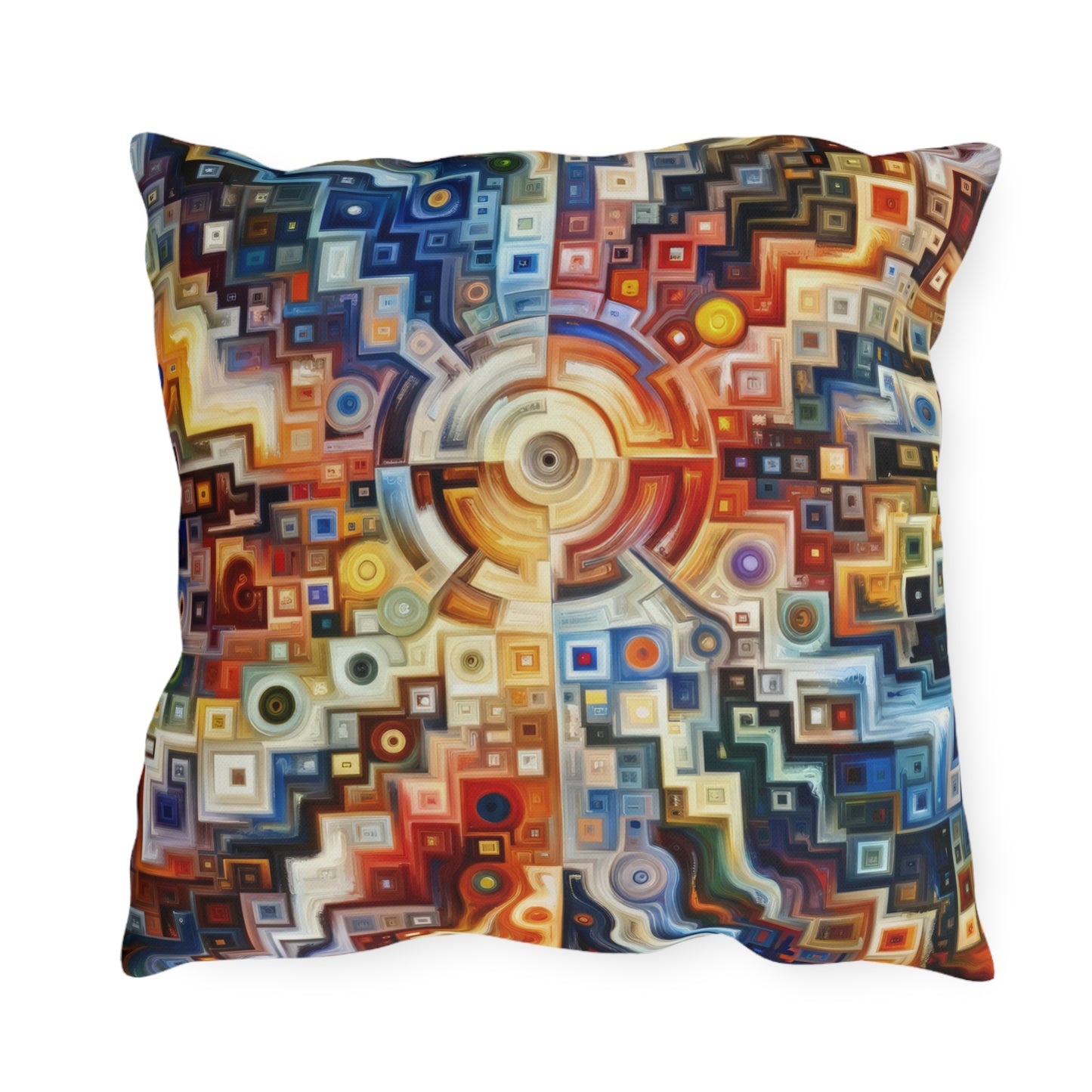 Essence Kaleidoscope Tapestry Outdoor Pillows