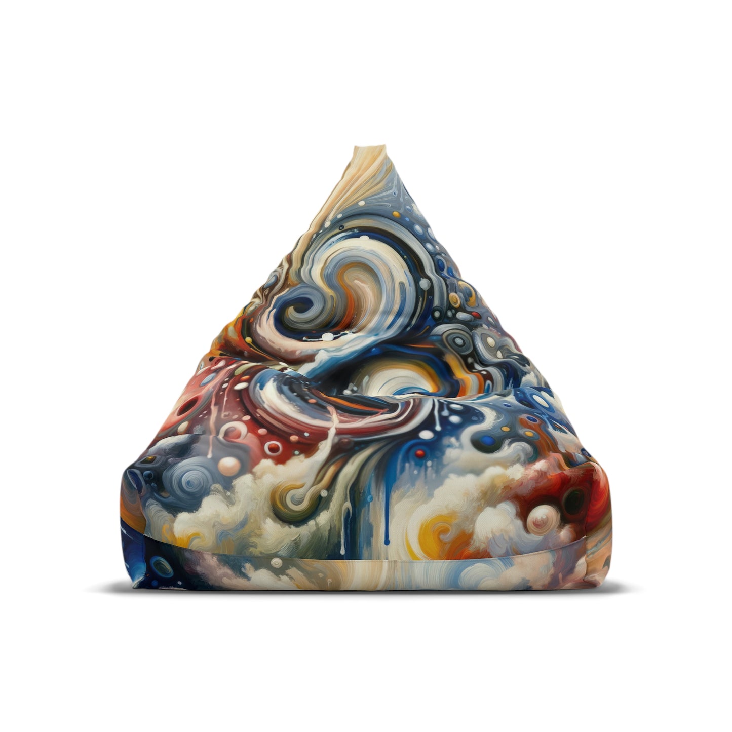 Paradoxical Embrace Tachism Bean Bag Chair Cover