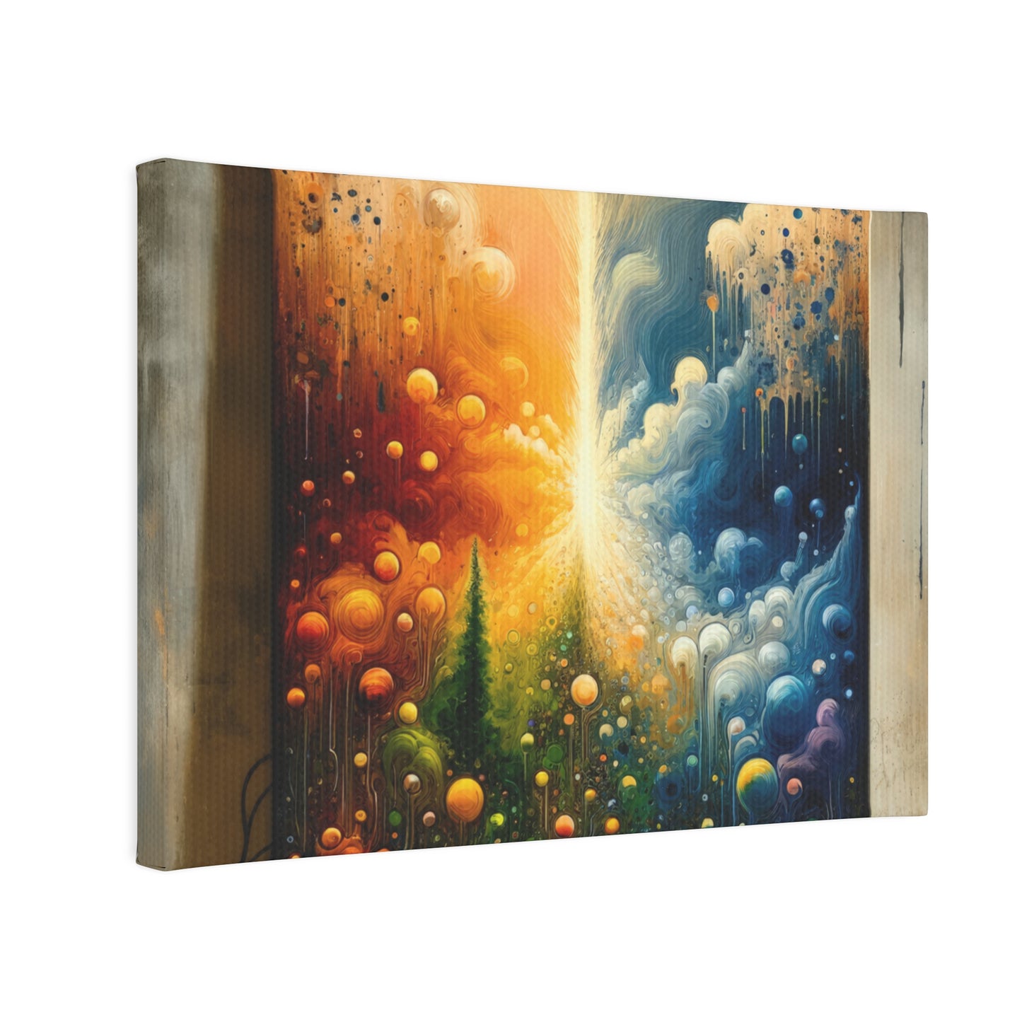 Disconnecting Harmonious Reconnection Canvas Photo Tile