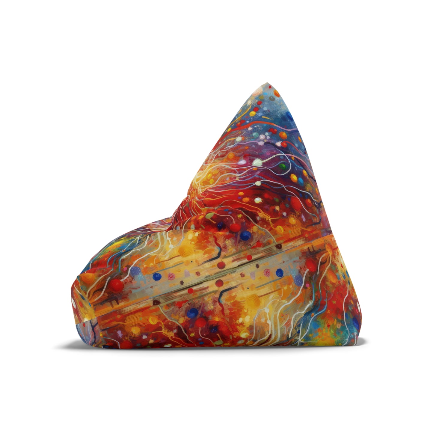 Emotive Yarn Explosion Bean Bag Chair Cover