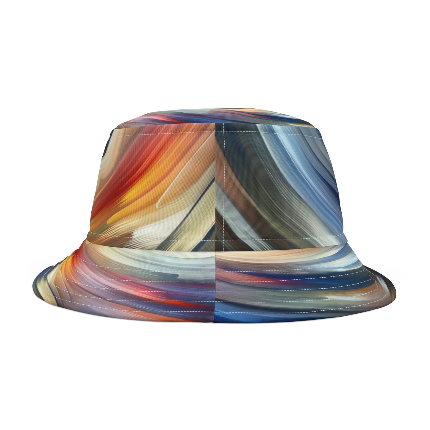 Harmonious Mindset Abstract Bucket Hat (AOP)