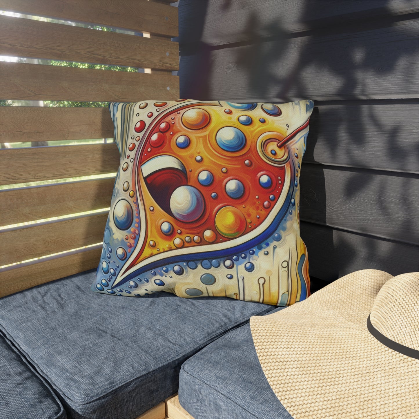 Humorous Dialogue Gateway Outdoor Pillows