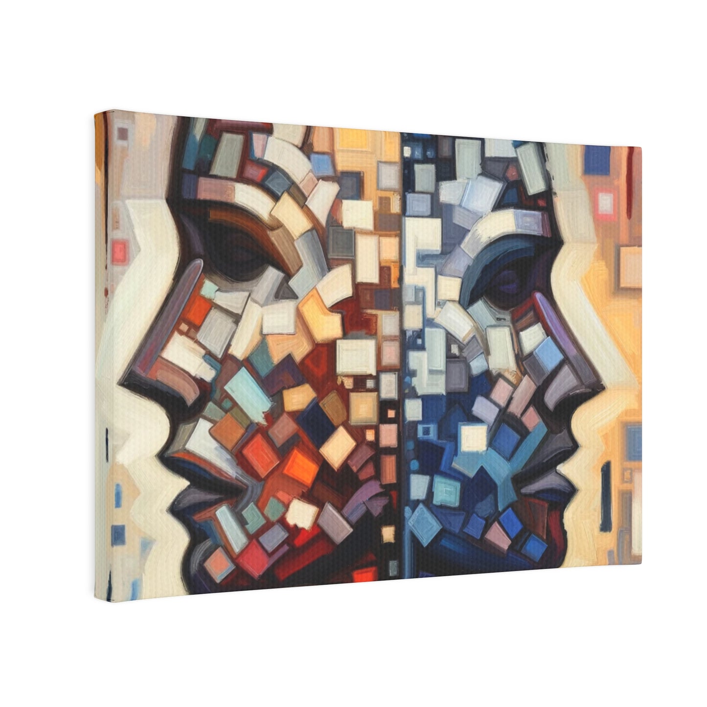Identity Tachism Intersection Canvas Photo Tile