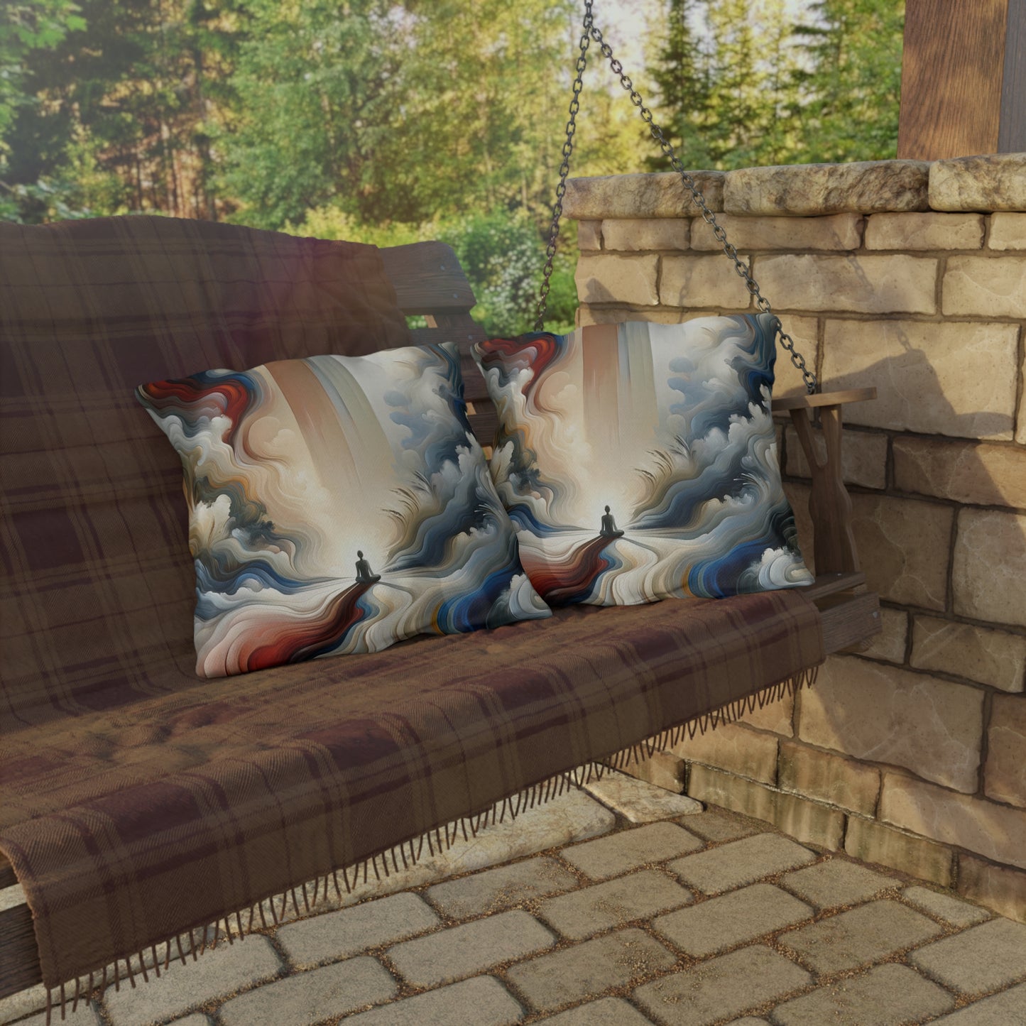 Tranquil Haven Respite Outdoor Pillows