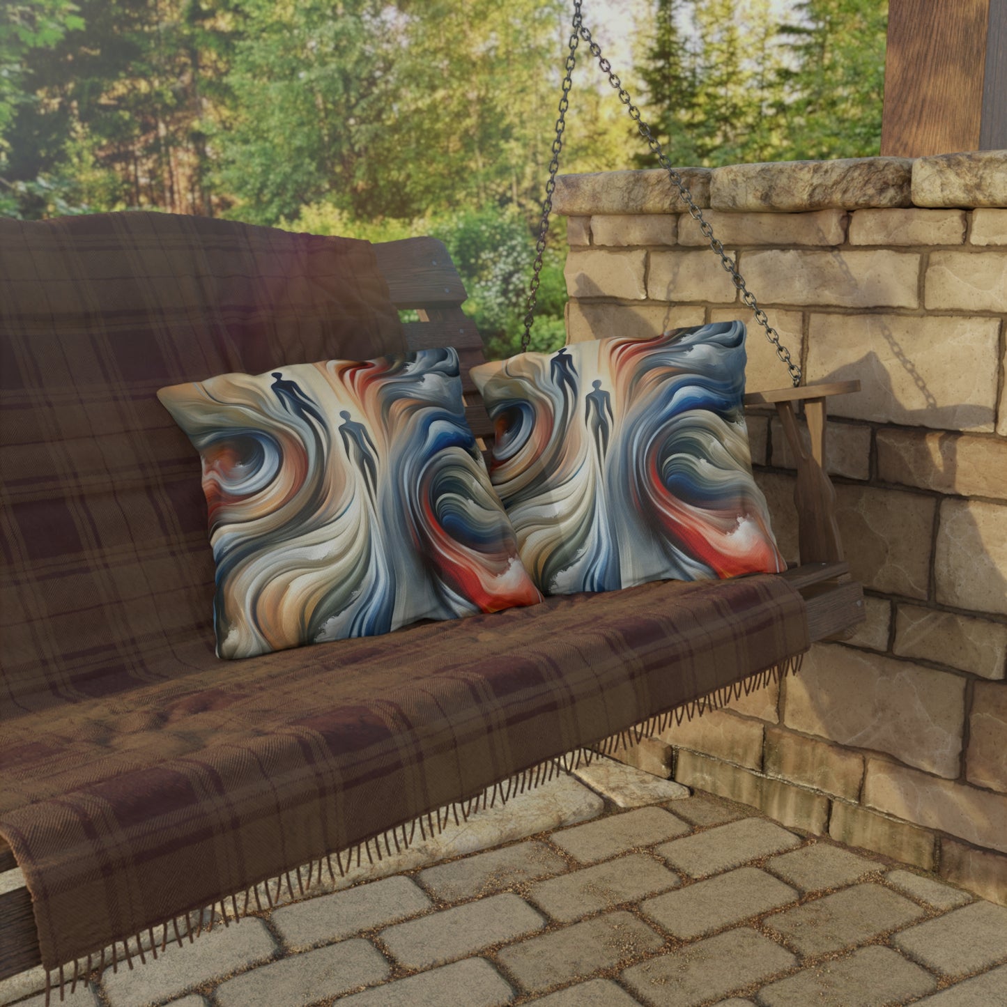 Silent Journey Recognition Outdoor Pillows