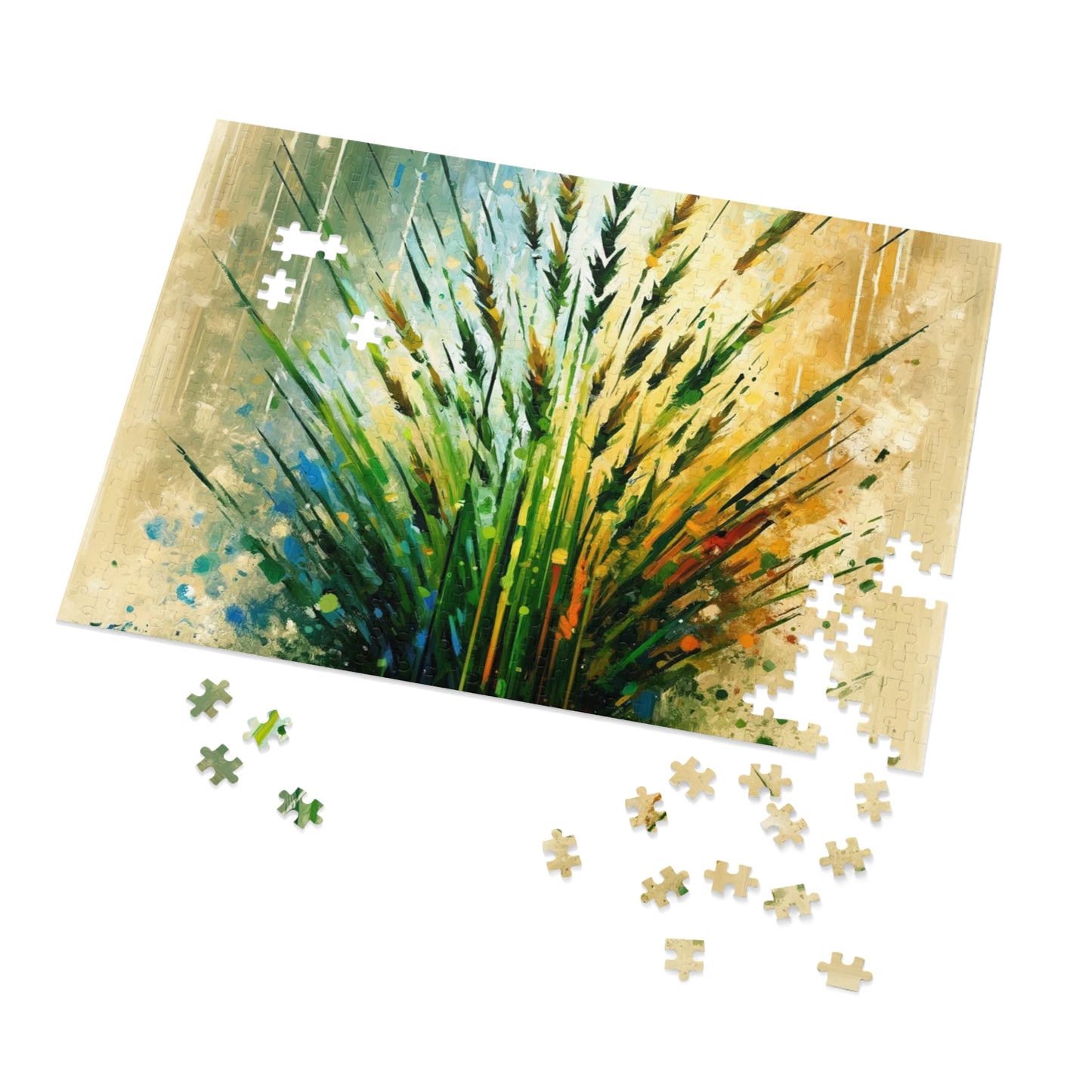 Grass Testament Change Jigsaw Puzzle (30, 110, 252, 500,1000-Piece)