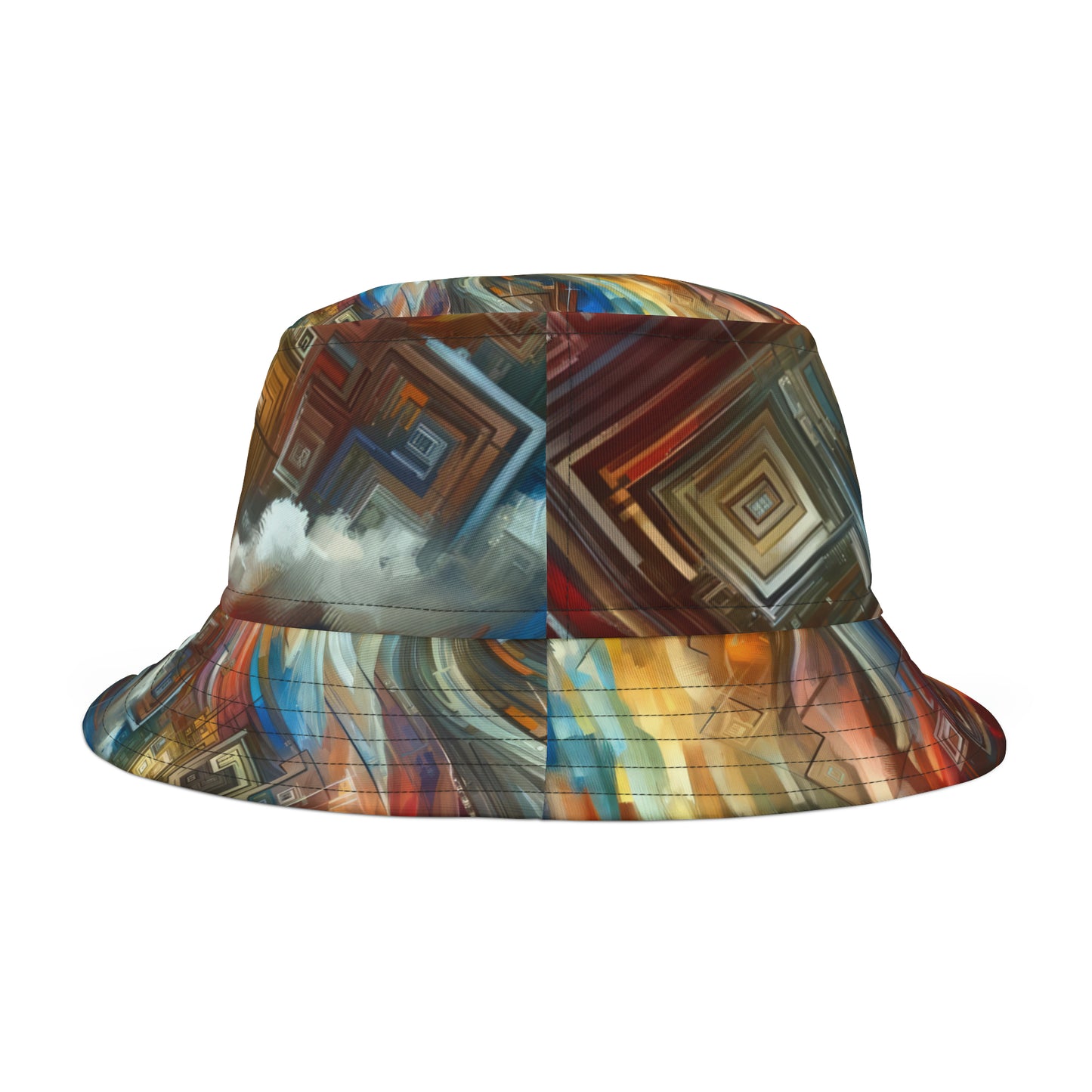Woven Progress Tapestry Bucket Hat (AOP)