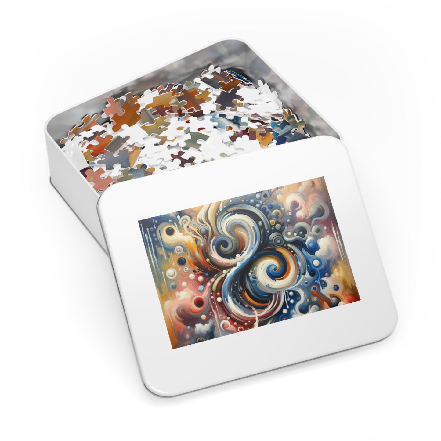 Paradoxical Embrace Tachism Jigsaw Puzzle (30, 110, 252, 500,1000-Piece)