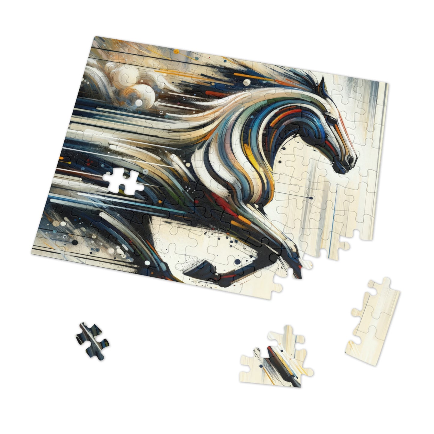 Hyperlinked Horsepower Gallop Jigsaw Puzzle (30, 110, 252, 500,1000-Piece)