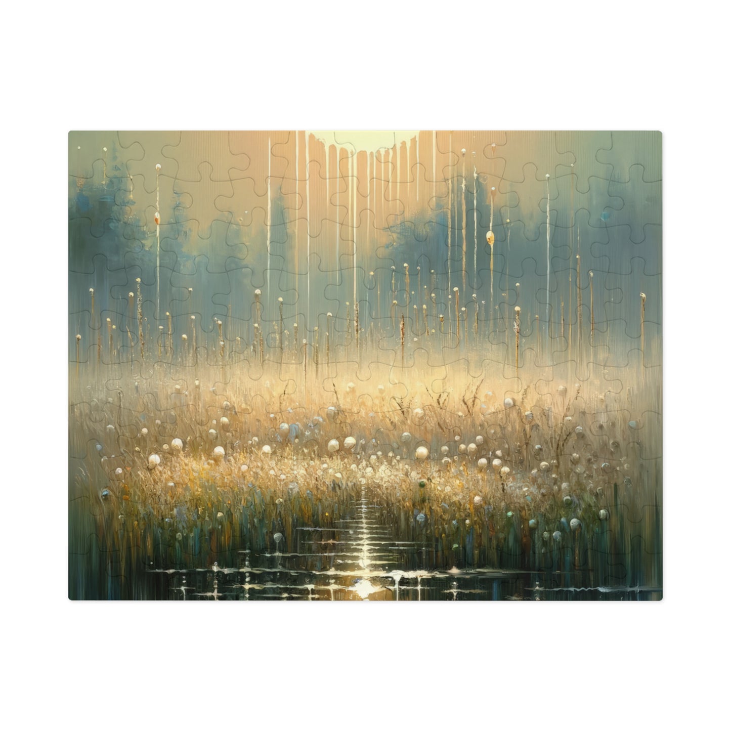 Observant Delicacy Heart Jigsaw Puzzle (30, 110, 252, 500,1000-Piece)