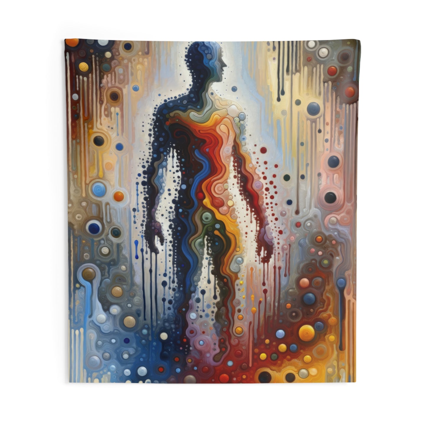 Connectedness Contours Wellness Indoor Wall Tapestries